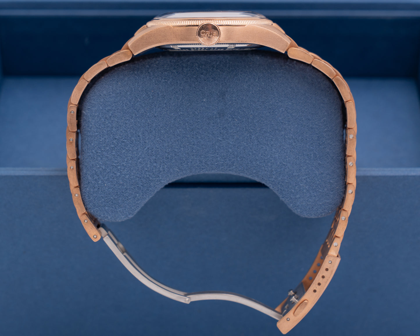 Oris Big Crown Bronze Pointer Date 40mm Green Dial Bronze Bracelet
