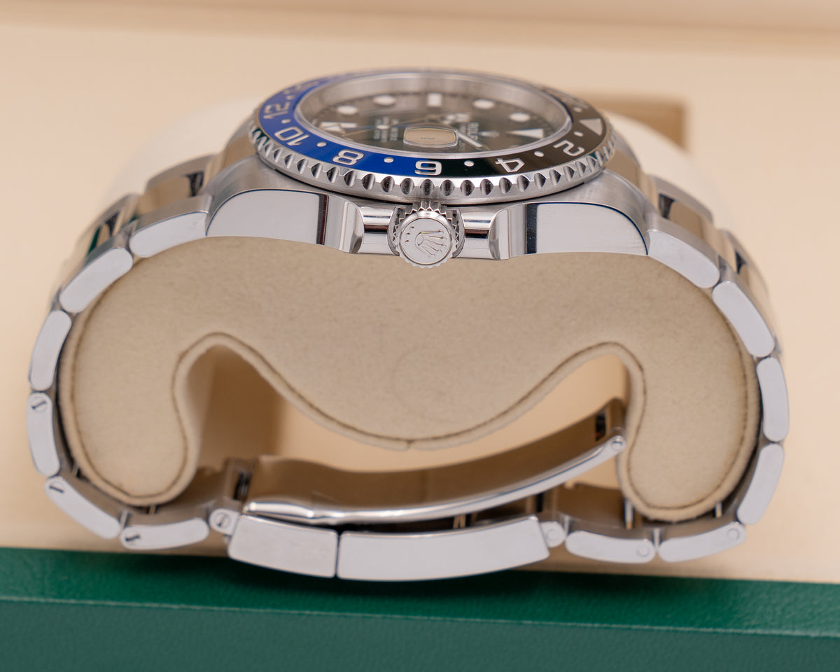 WOODCARD UNWORN Rolex GMT-Master II  "Batman" On Oyster  2026