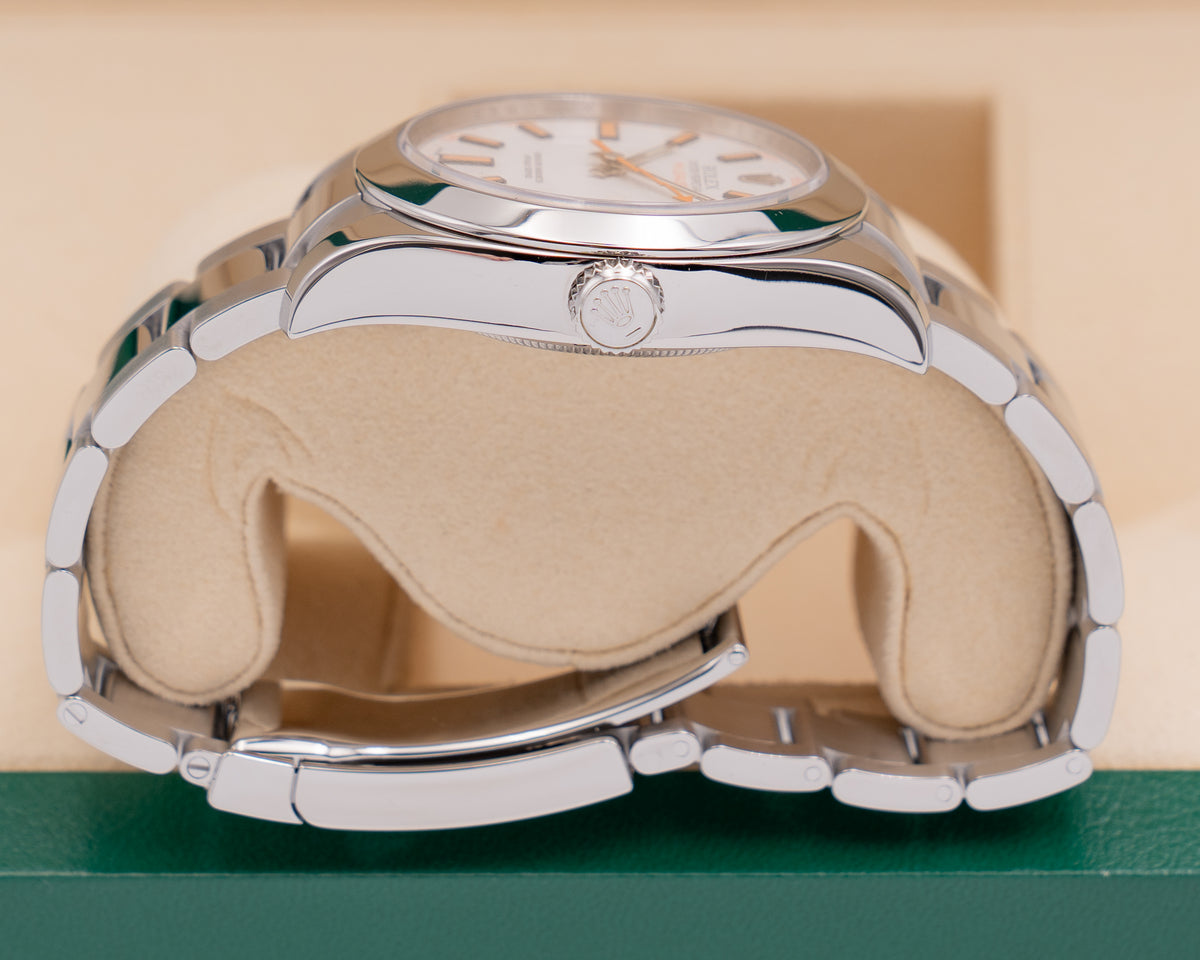 Rolex Milgauss 40mm 116400 White Dial 2020