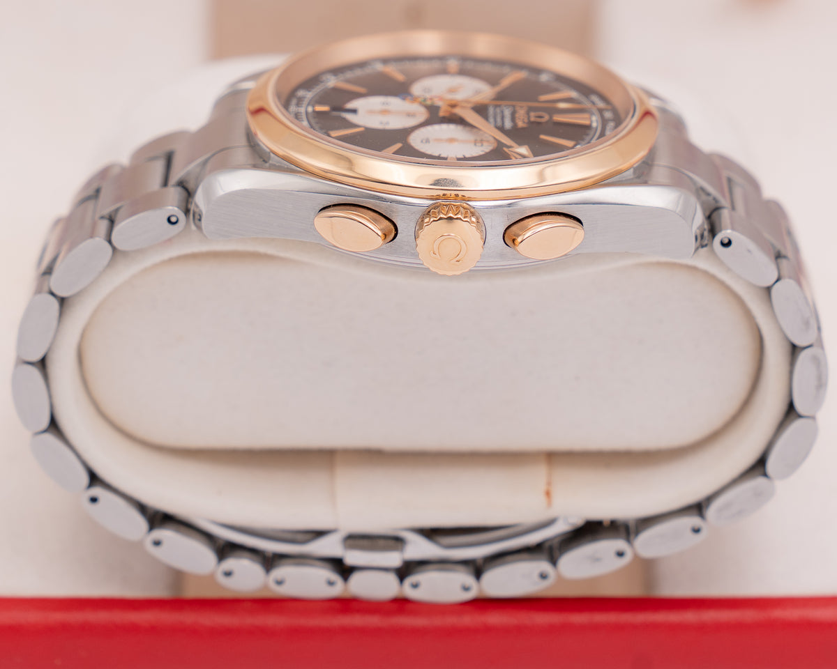 Omega Seamaster Aqua Terra 42mm 221.20.42.40.01.001 Two Tone Beijing Olympics 2008