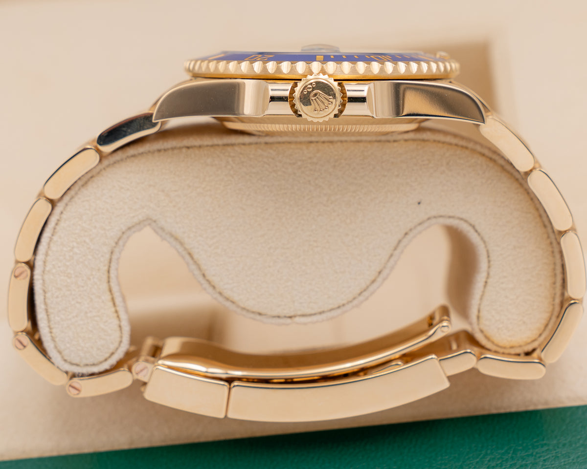 Rolex Yellow Gold Submariner 41mm 126618LB Bluesy 2023