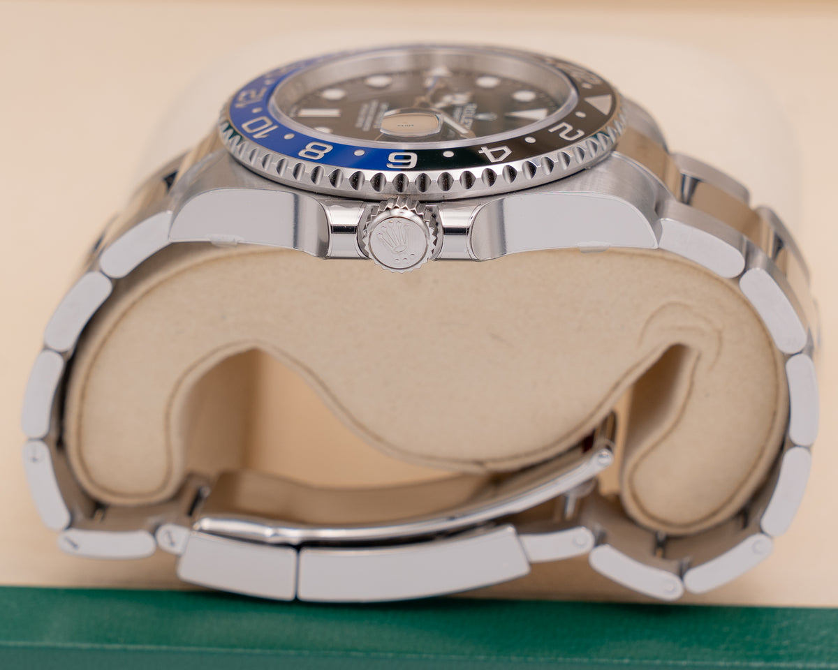 Fully Stickered UNWORN Rolex GMT-Master II 40mm 126710BLNR "Batman" 2026