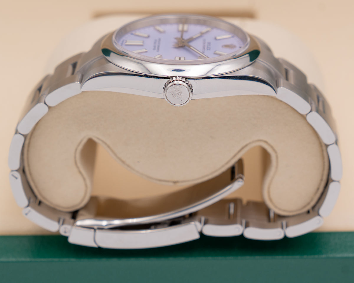 UNWORN WOOD CARD Rolex Oyster Perpetual 41mm 134300 Lavender 2026