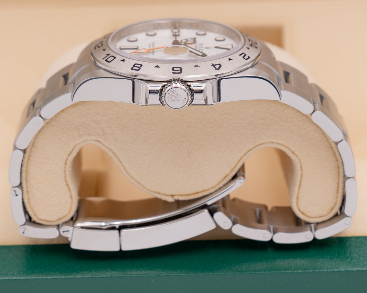 Rolex EXPLORER II 42mm 226570 White Dial 2023