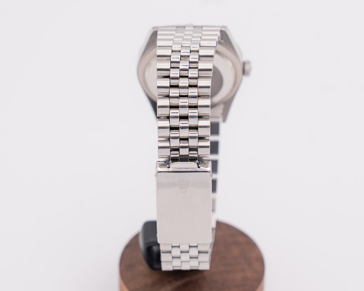 Rolex DateJust 36mm 16220 Black Dial On Jubilee 1990