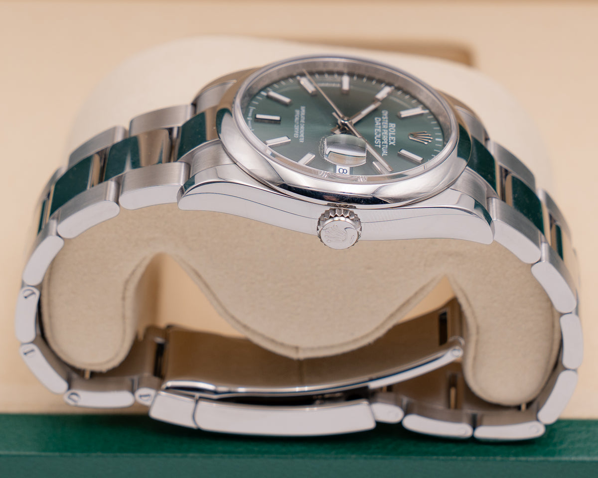 Rolex DateJust 36mm 126200 Mint Green Dial 2026