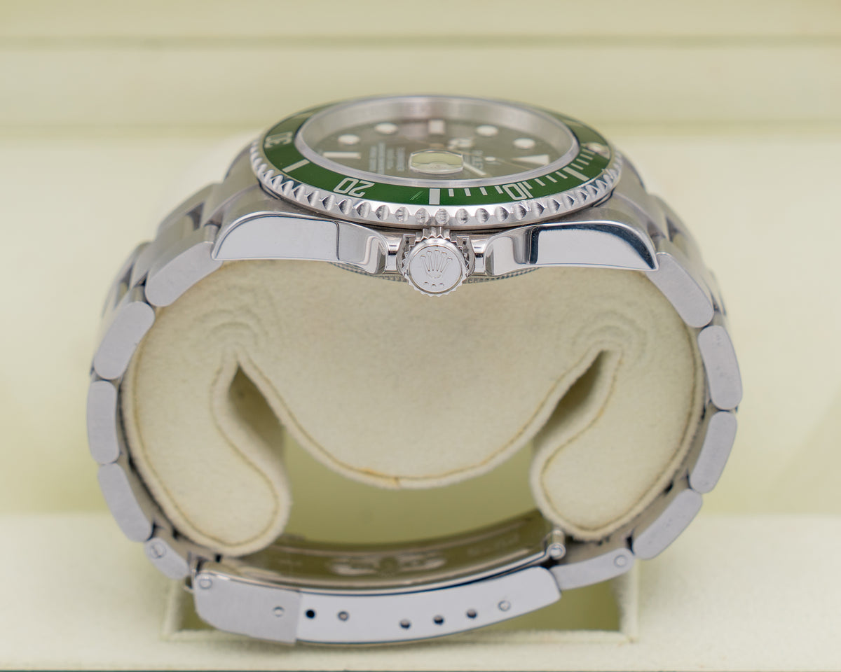 Rolex Submariner 40mm 16610LV Kermit 2008