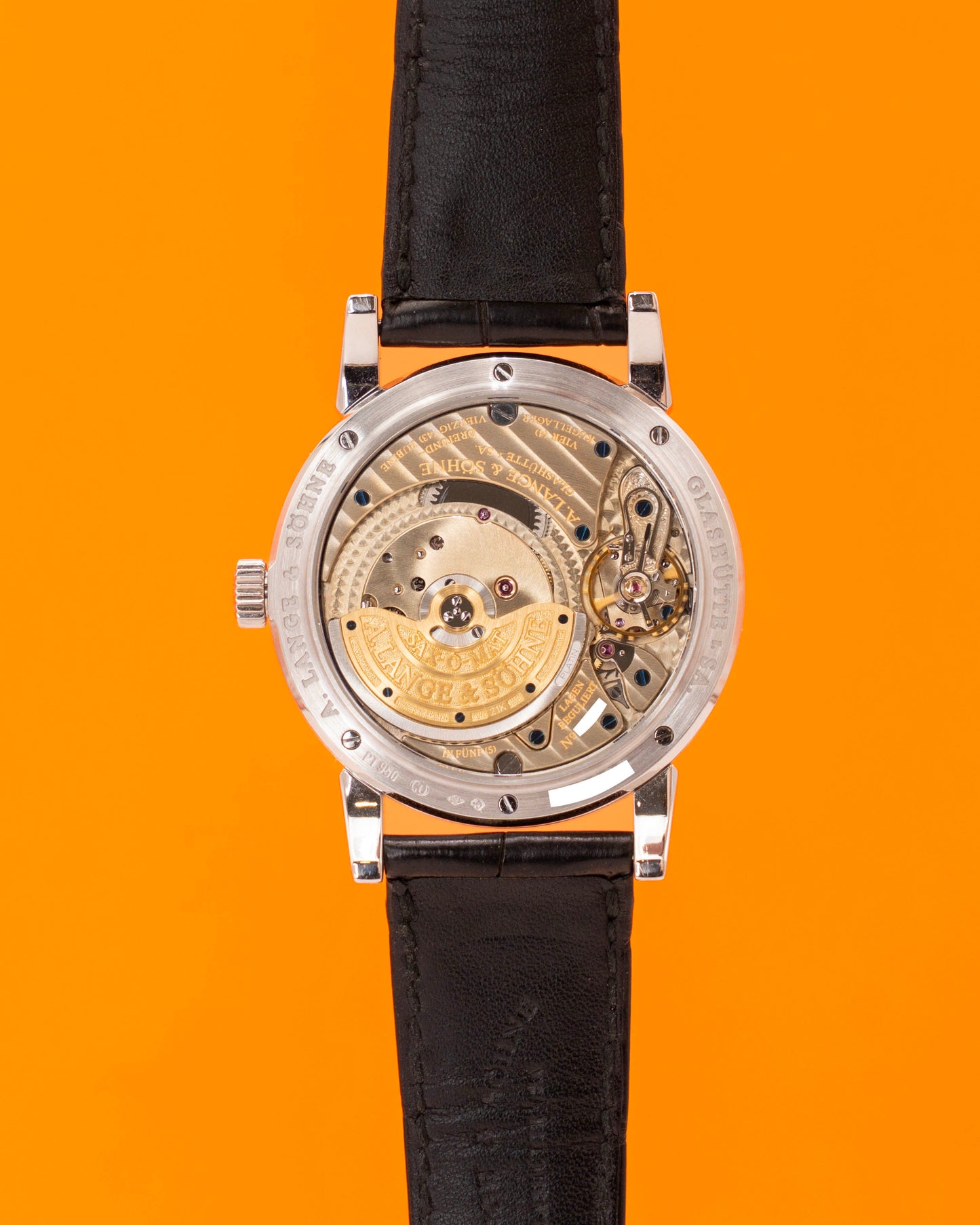 A. Lange & Söhne Langematik Perpetual 38.5mm 310.025E Platinum Rhodium Dial