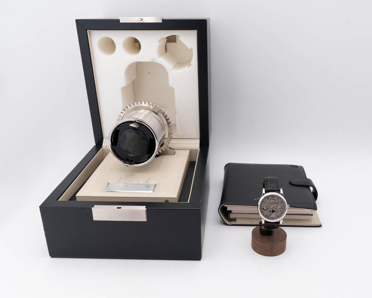 A. Lange & Söhne Langematik Perpetual 38.5mm 310.025E Platinum Rhodium Dial