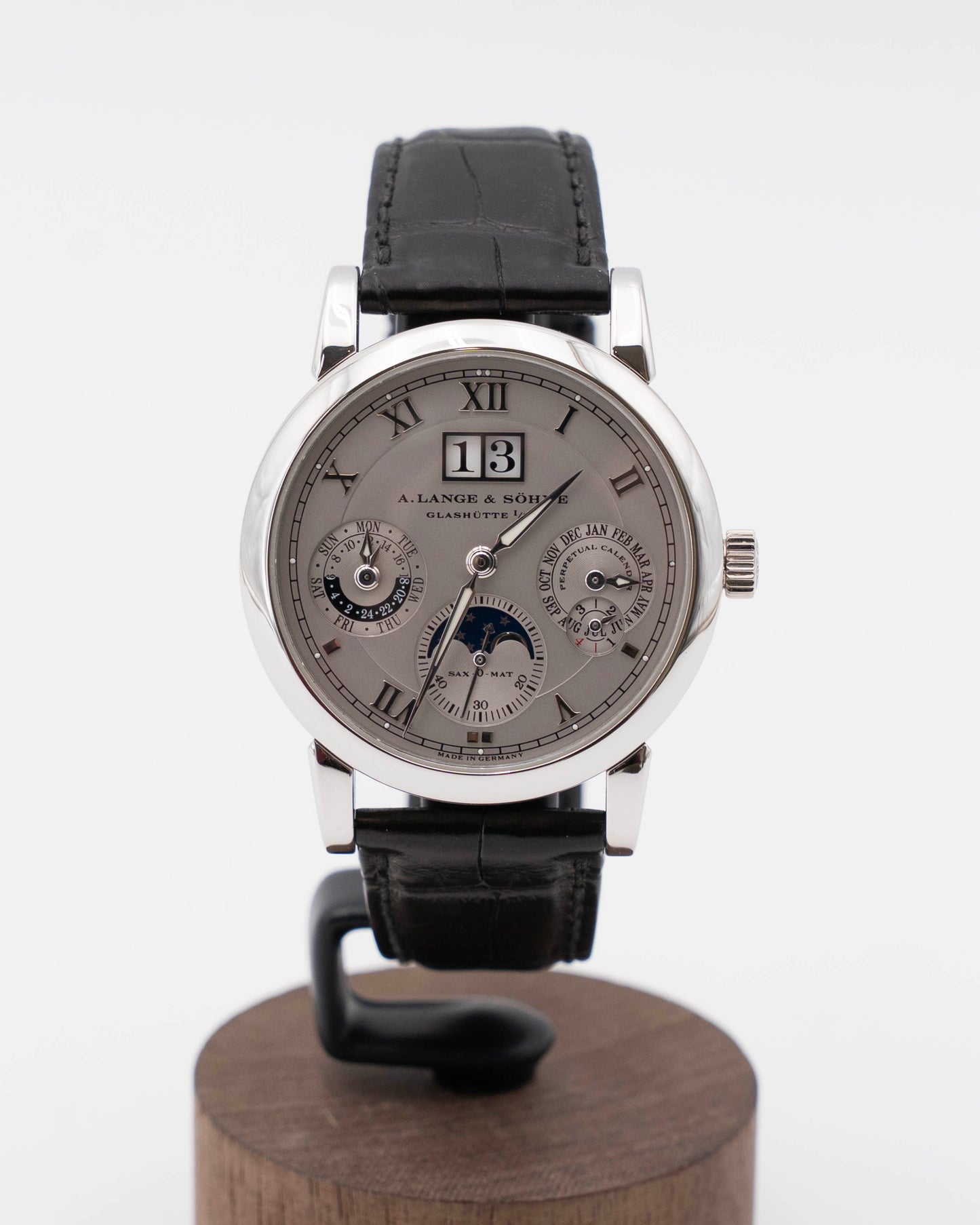 A. Lange & Söhne Langematik Perpetual 38.5mm 310.025E Platinum Rhodium Dial