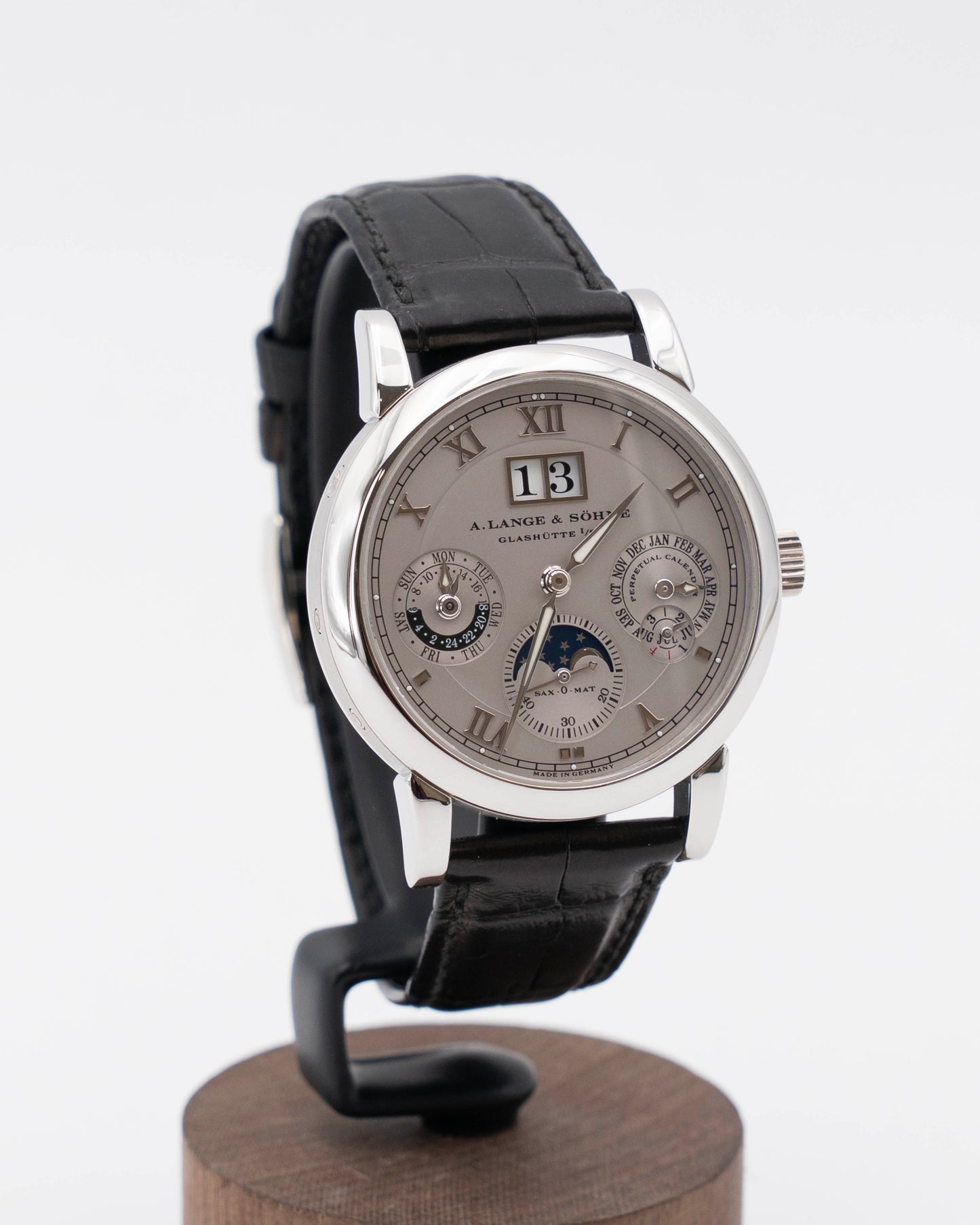 A. Lange & Söhne Langematik Perpetual 38.5mm 310.025E Platinum Rhodium Dial