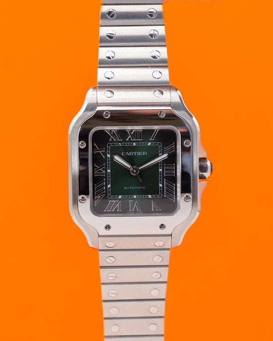 Cartier Santos De Cartier Medium WSSA0061 Green 2025