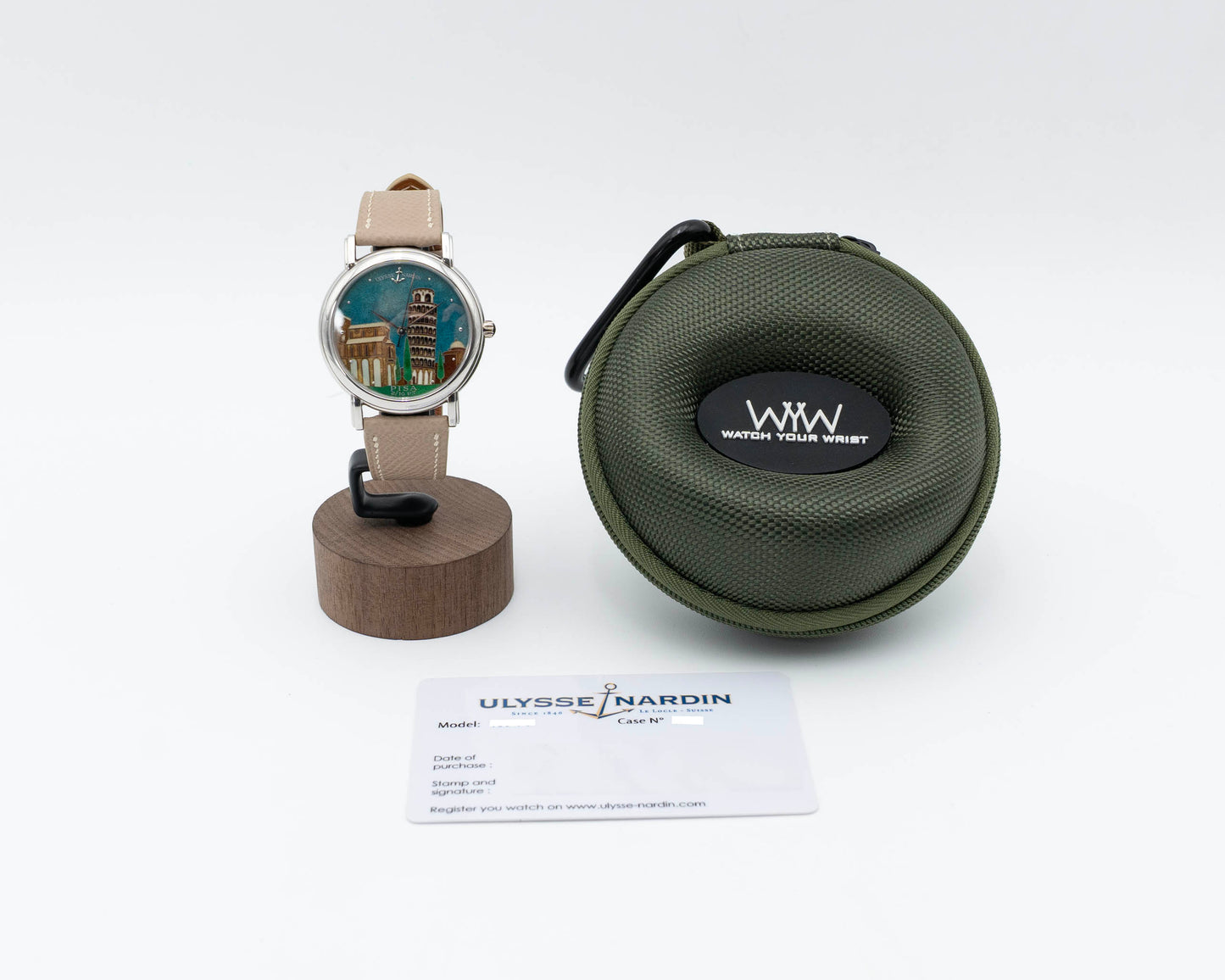 Ulysse Nardin San Marco 37mm 139-70 Pisa Enamel Dial Platinum Limited to 10