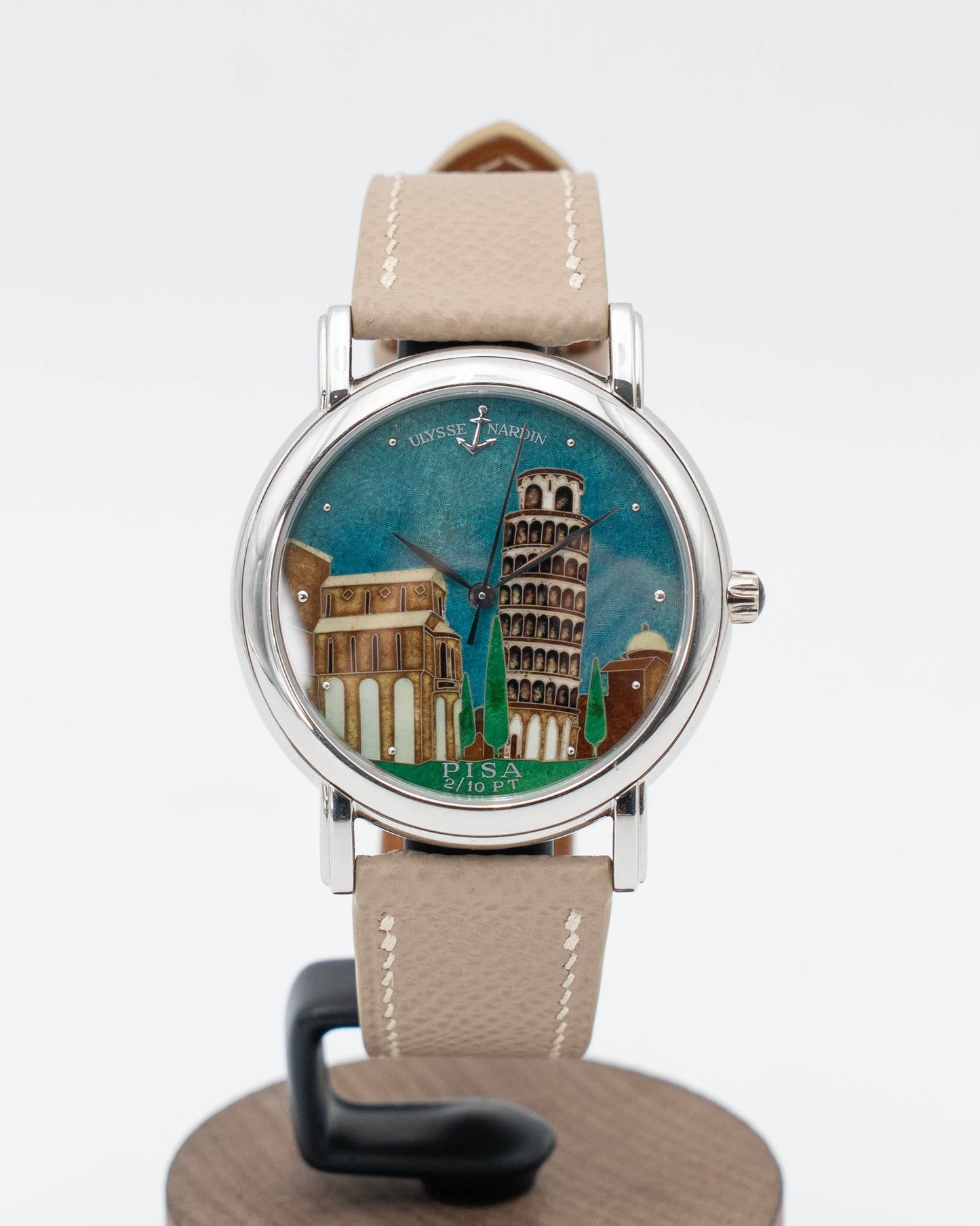 Ulysse Nardin San Marco 37mm 139-70 Pisa Enamel Dial Platinum Limited to 10