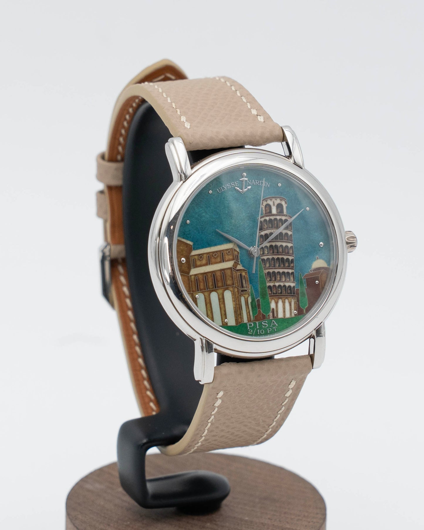 Ulysse Nardin San Marco 37mm 139-70 Pisa Enamel Dial Platinum Limited to 10