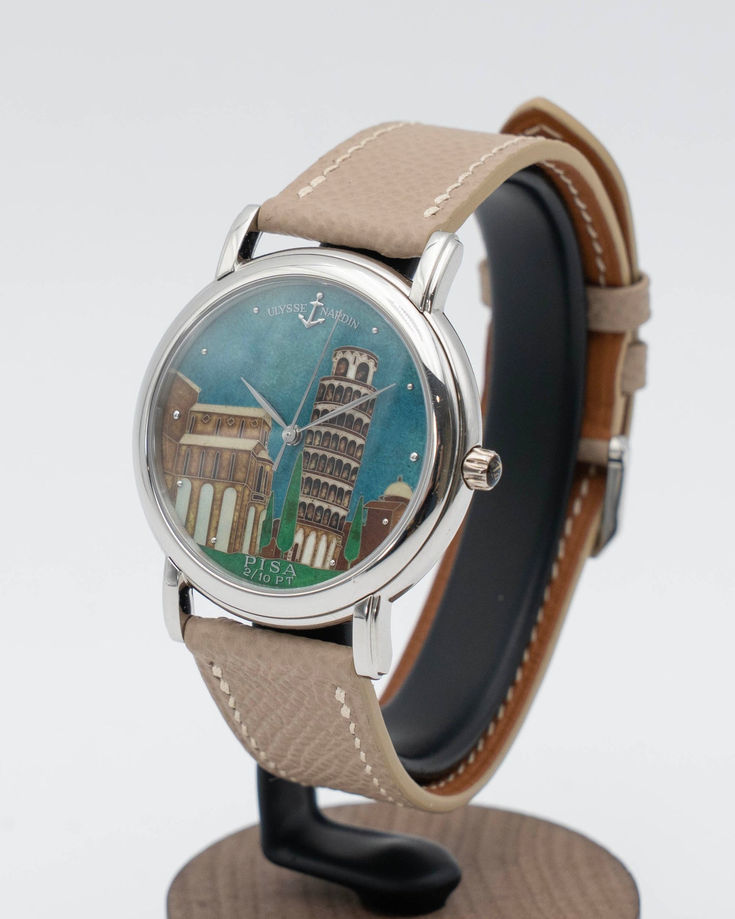 Ulysse Nardin San Marco 37mm 139-70 Pisa Enamel Dial Platinum Limited to 10