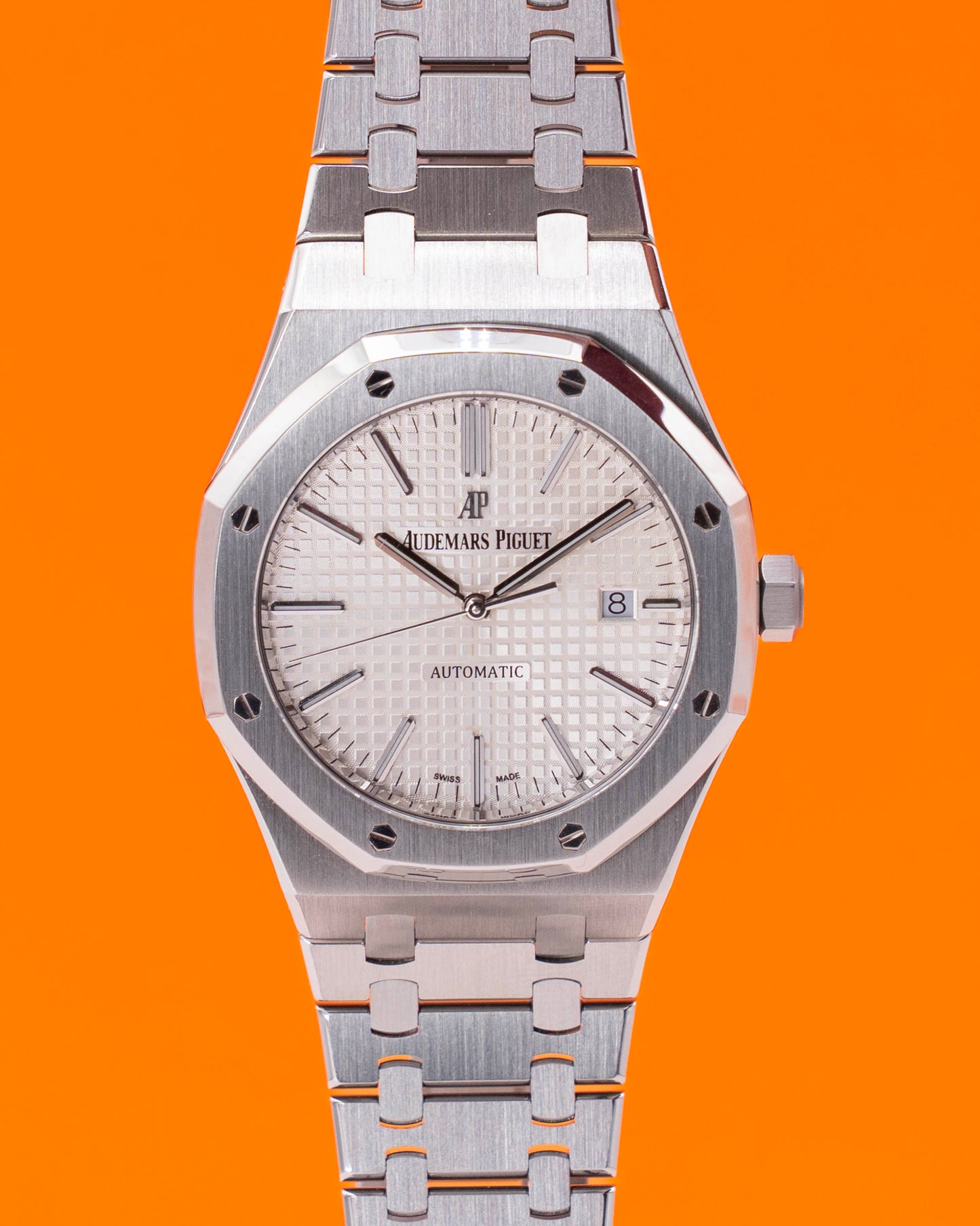 Audemars Piguet Royal Oak 41mm 15400ST White Dial 2015