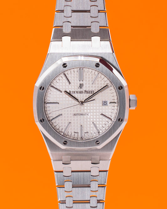 Audemars Piguet Royal Oak 41mm 15400ST White Dial 2015