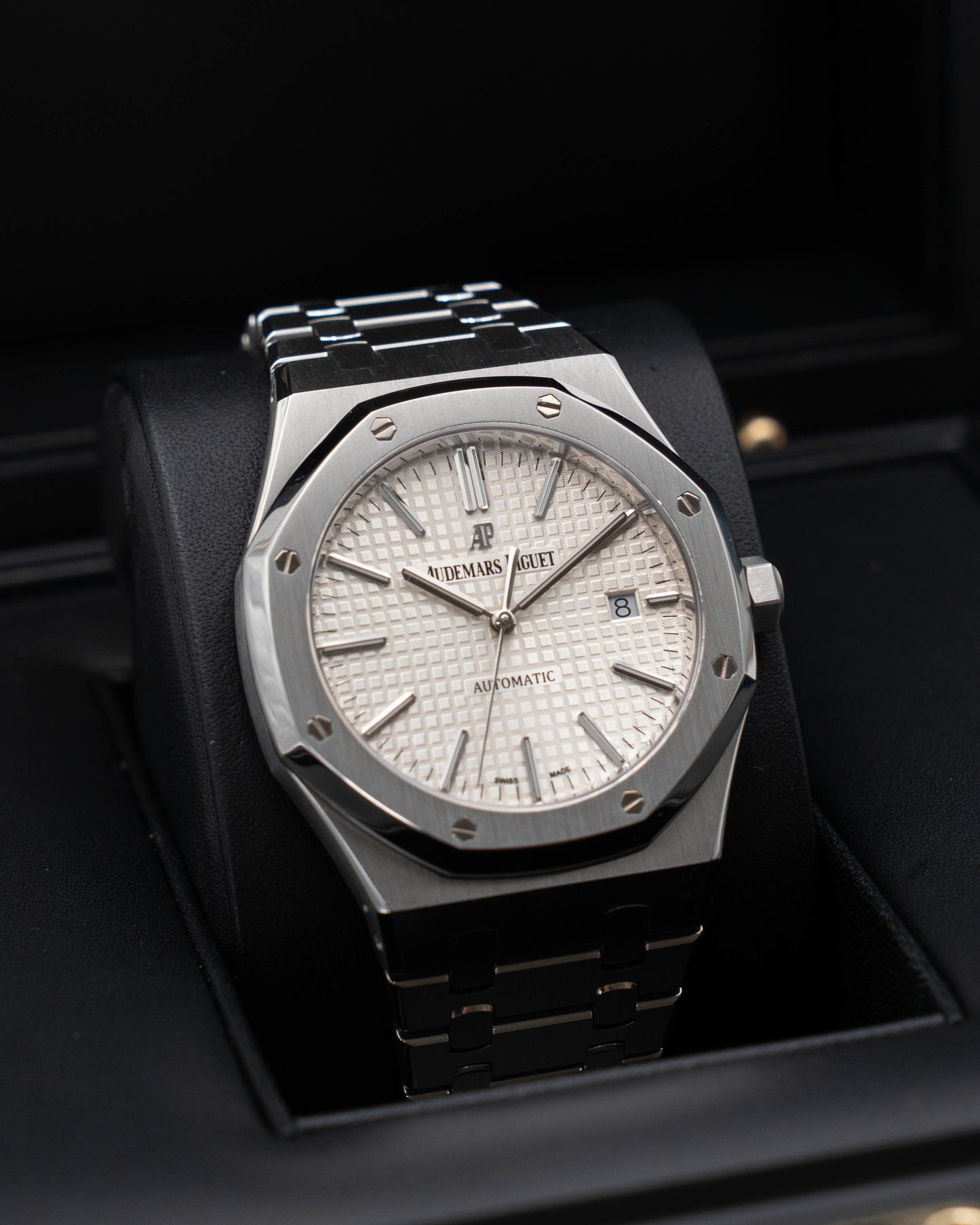 Audemars Piguet Royal Oak 41mm 15400ST White Dial 2015
