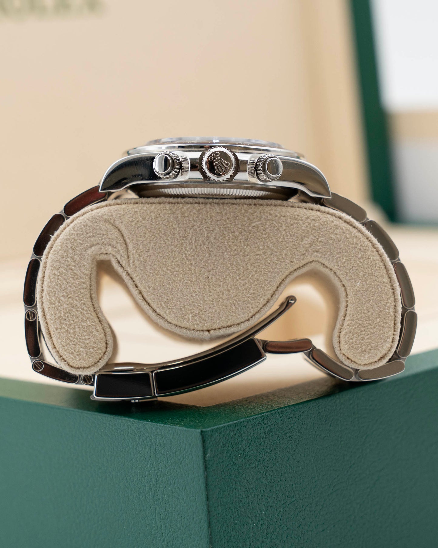 2026 CPO Rolex Daytona 40mm 126506 Baguette Dial Open Caseback Platinum Ice Blue  (126506-0002)