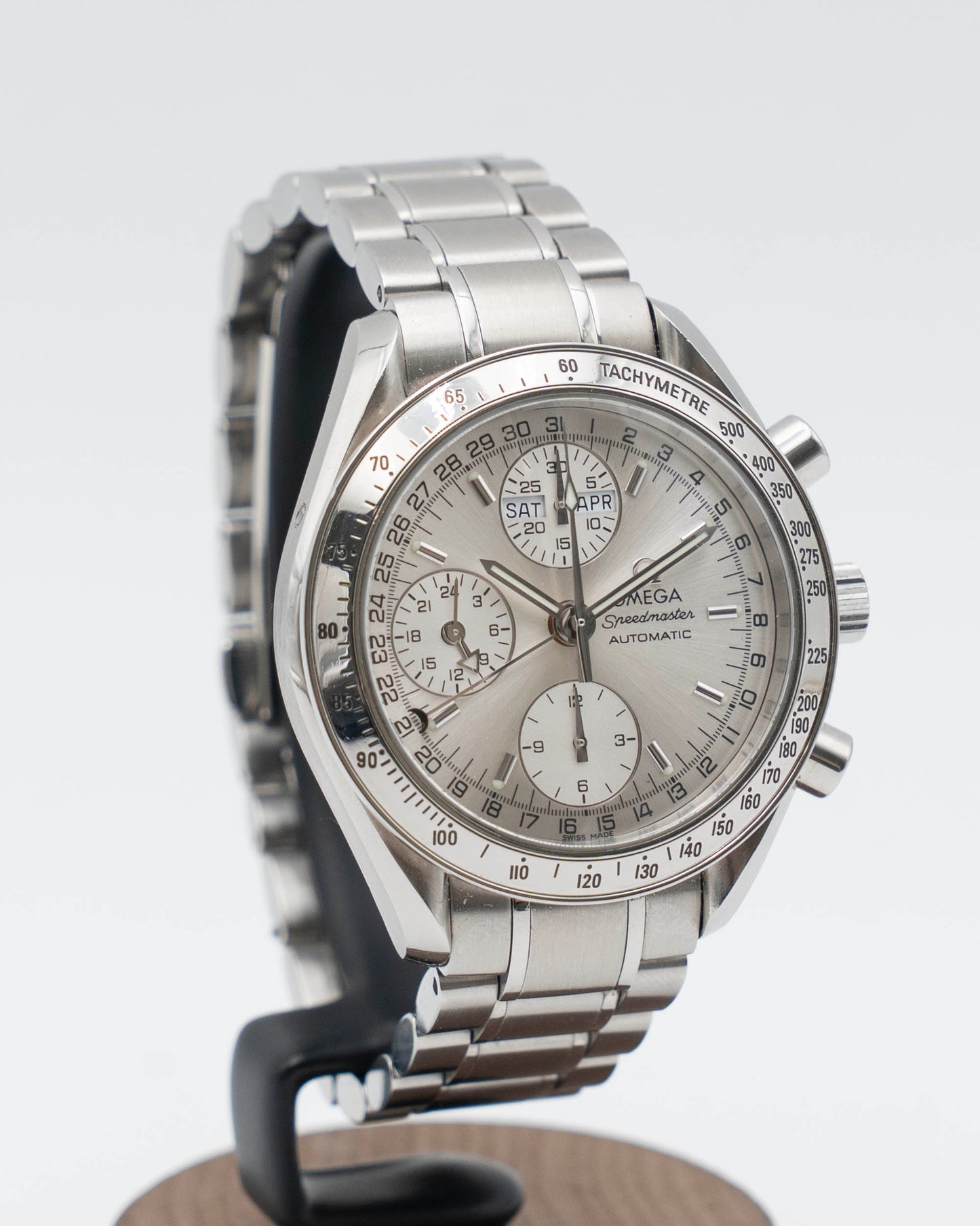 Omega Speedmaster Day Date 38mm 3521.30.00 Silver Dial  (3521.30.00)