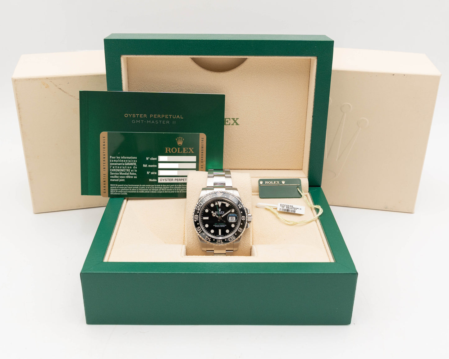 Rolex GMT Master II 40mm 116710LN Black Green Arrow 2011