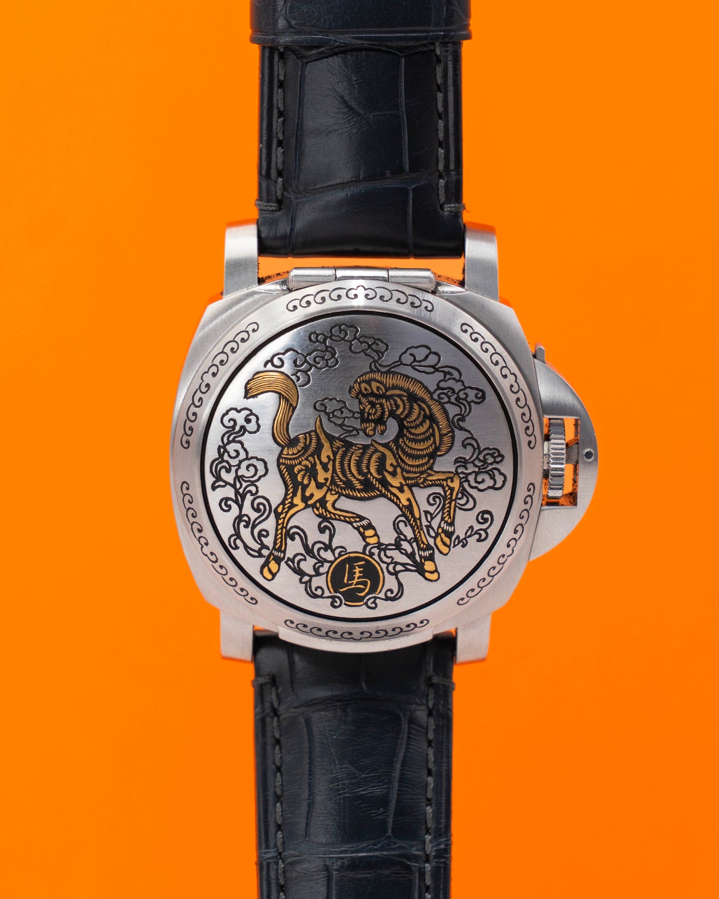 Panerai Luminor Sealand Year of the Horse 44mm PAM00847 Limited to 100 2015 (pam00847)