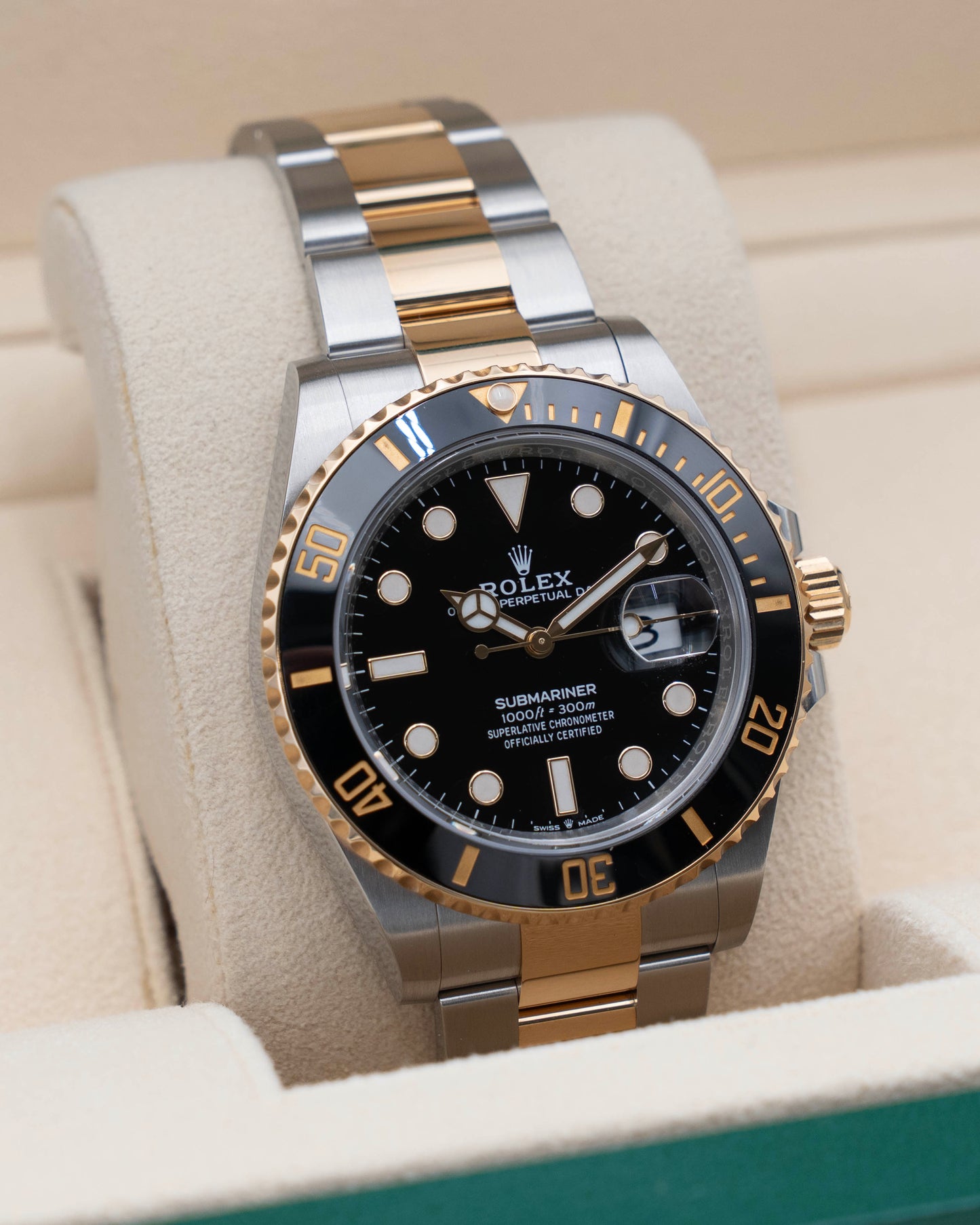 Rolex Submariner Date 41mm 126613LN Two Tone Yellow Gold Black Ceramic 2025