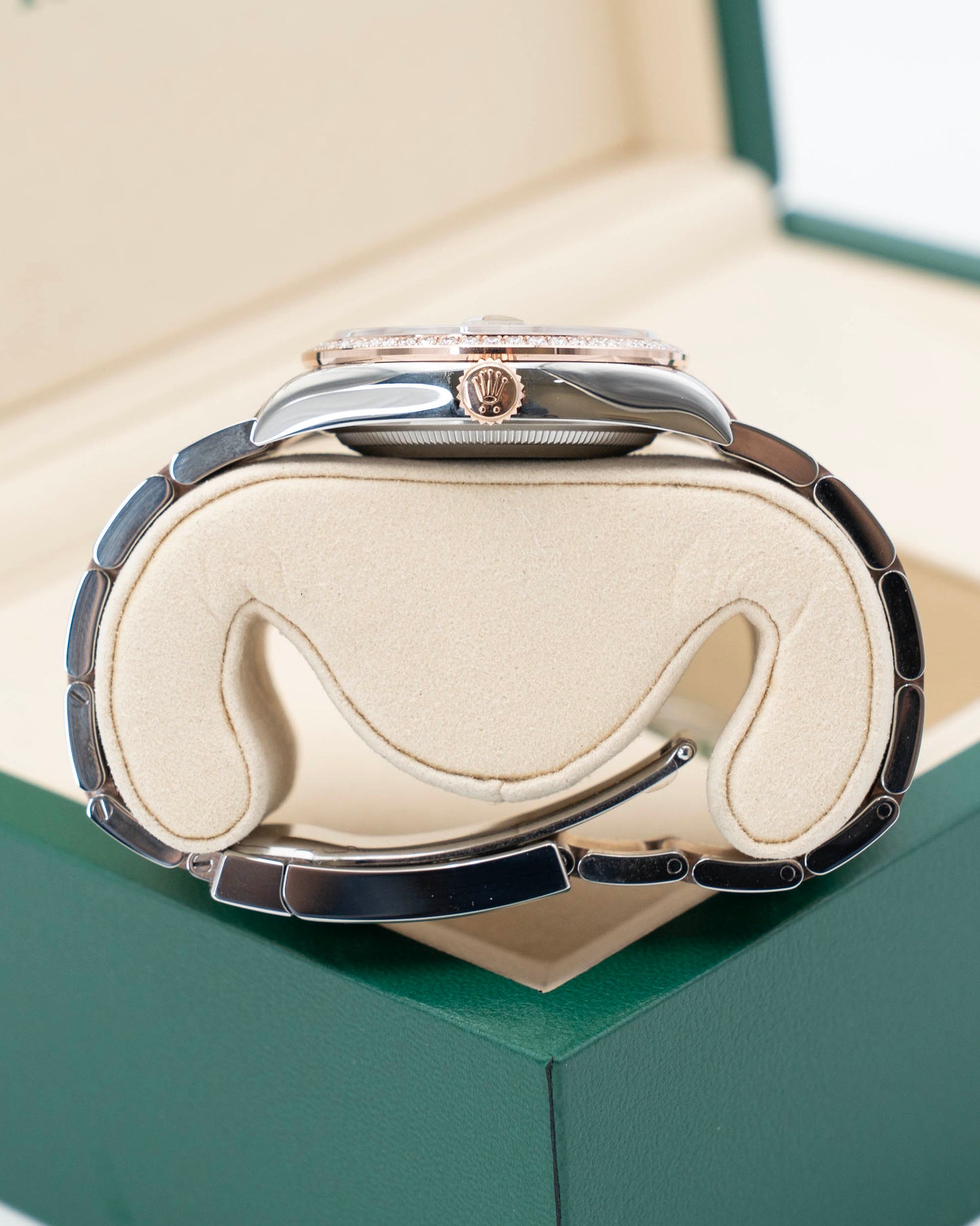 Rolex Datejust 36mm 126281RBR Two Tone Rose Gold Diamond Bezel and Roman Numerals 2025