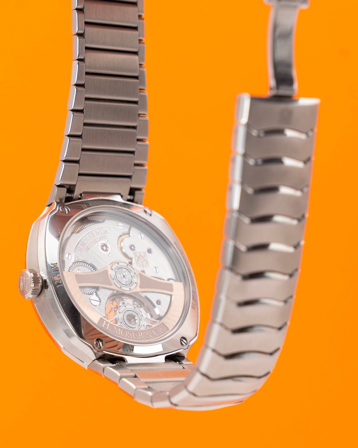 H. Moser & Cie Streamliner Tourbillon 40mm 6804-1200 Bucherer Blue