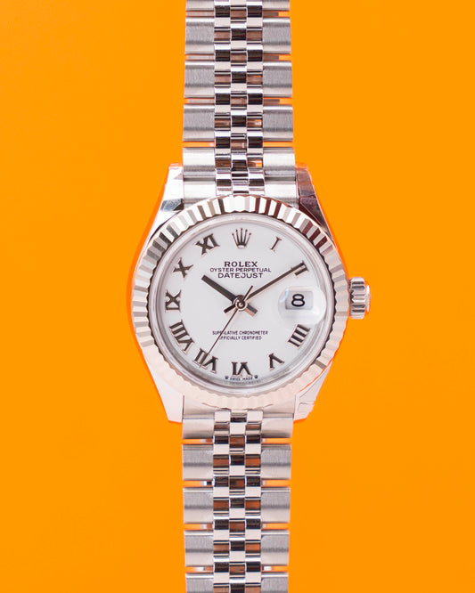 UNWORN 2026 Rolex Datejust 28mm 279174 White Roman Dial 2026