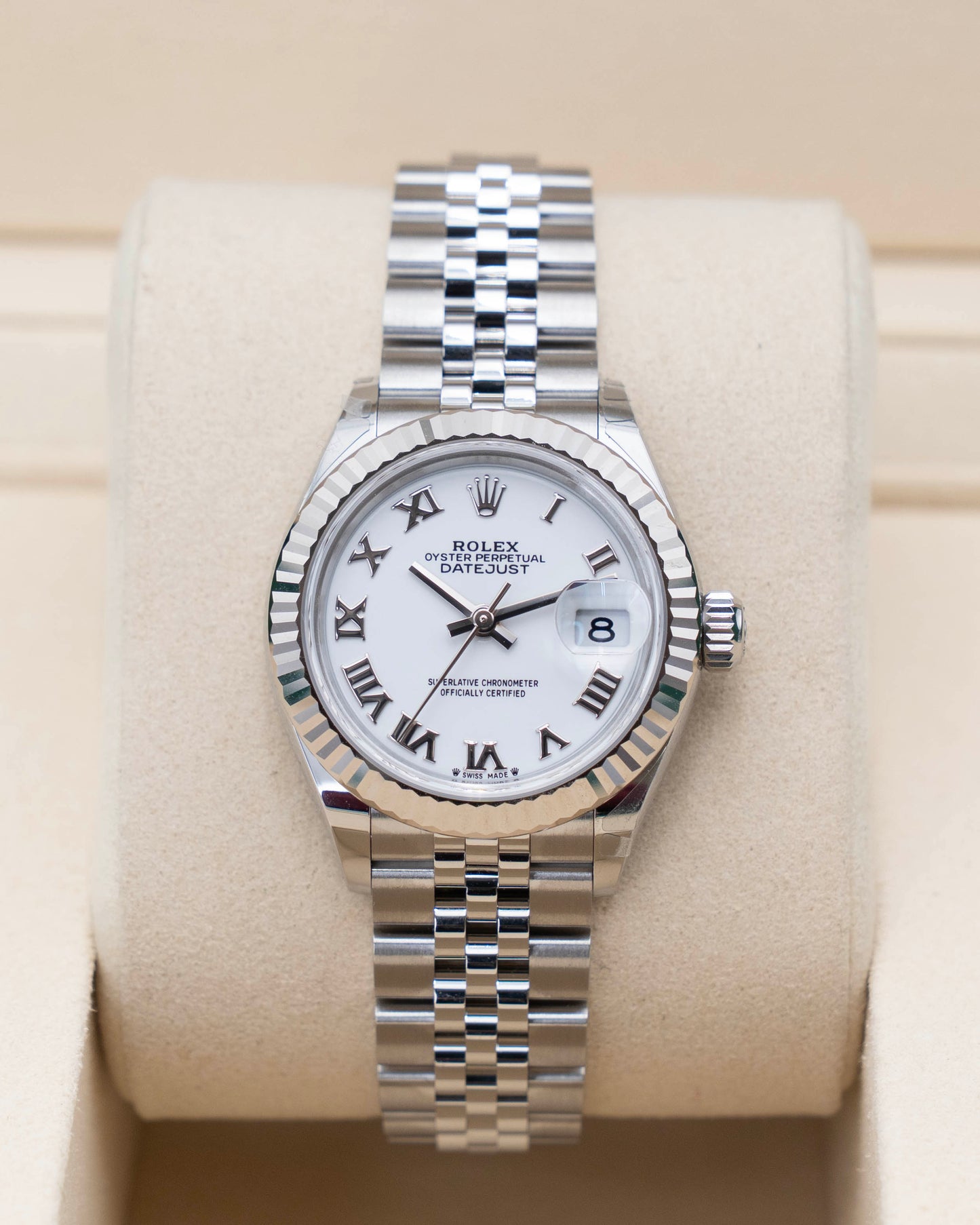 UNWORN 2026 Rolex Datejust 28mm 279174 White Roman Dial 2026