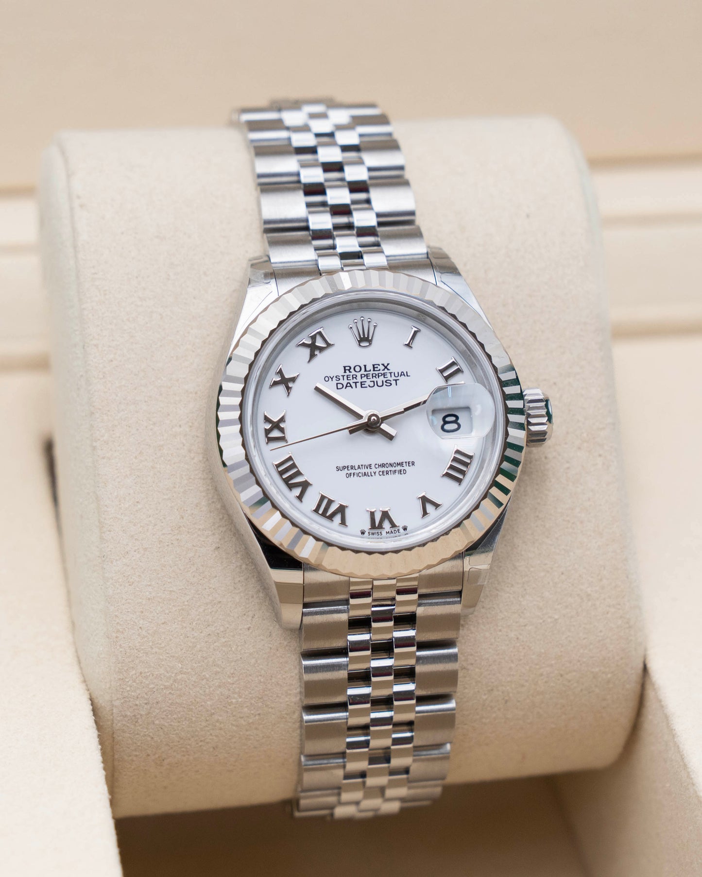 UNWORN 2026 Rolex Datejust 28mm 279174 White Roman Dial 2026