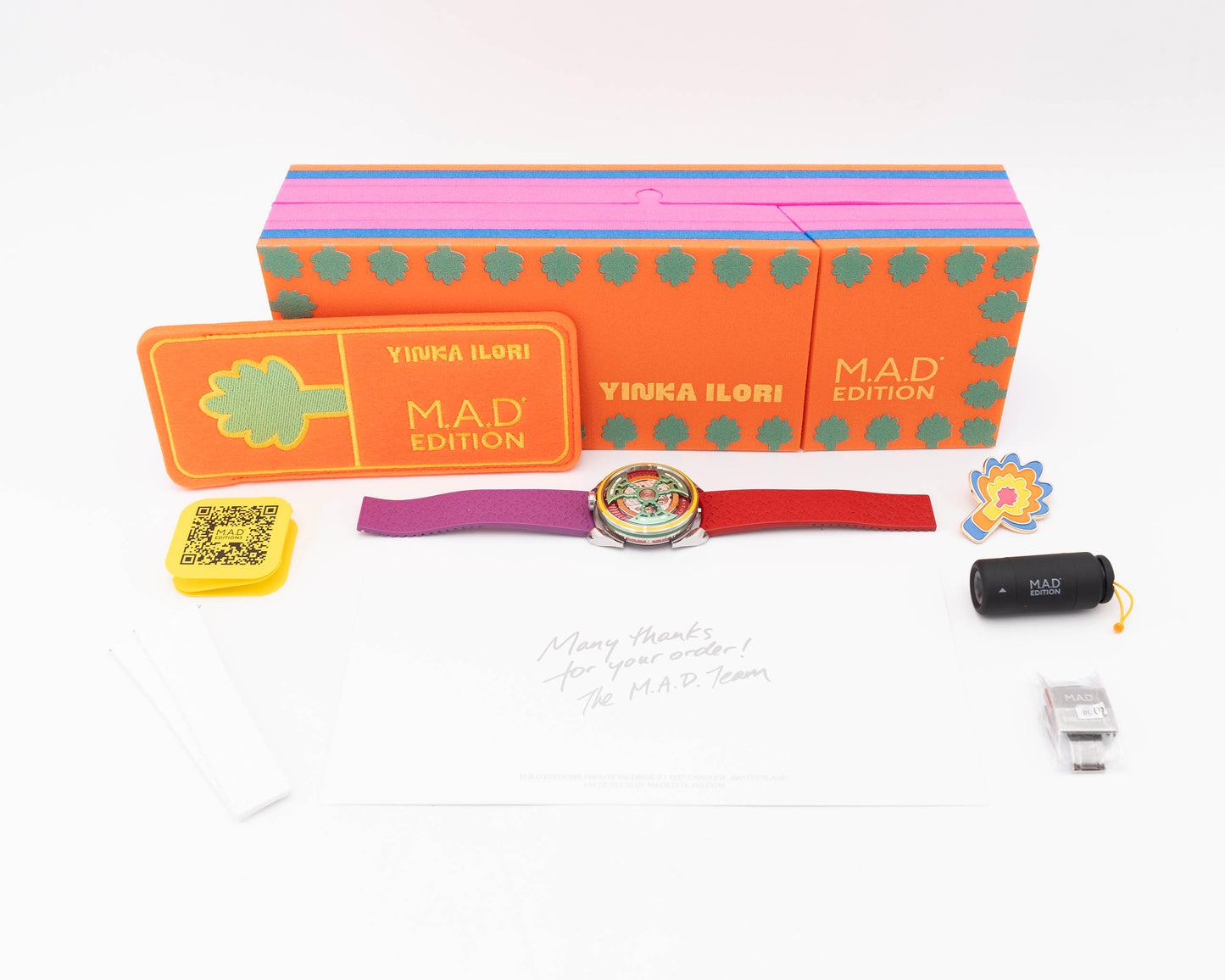 UNWORN MB&F M.A.D. Editions 1's "Yinka Ilori 42mm Nature Grow Your Dreams (1S)