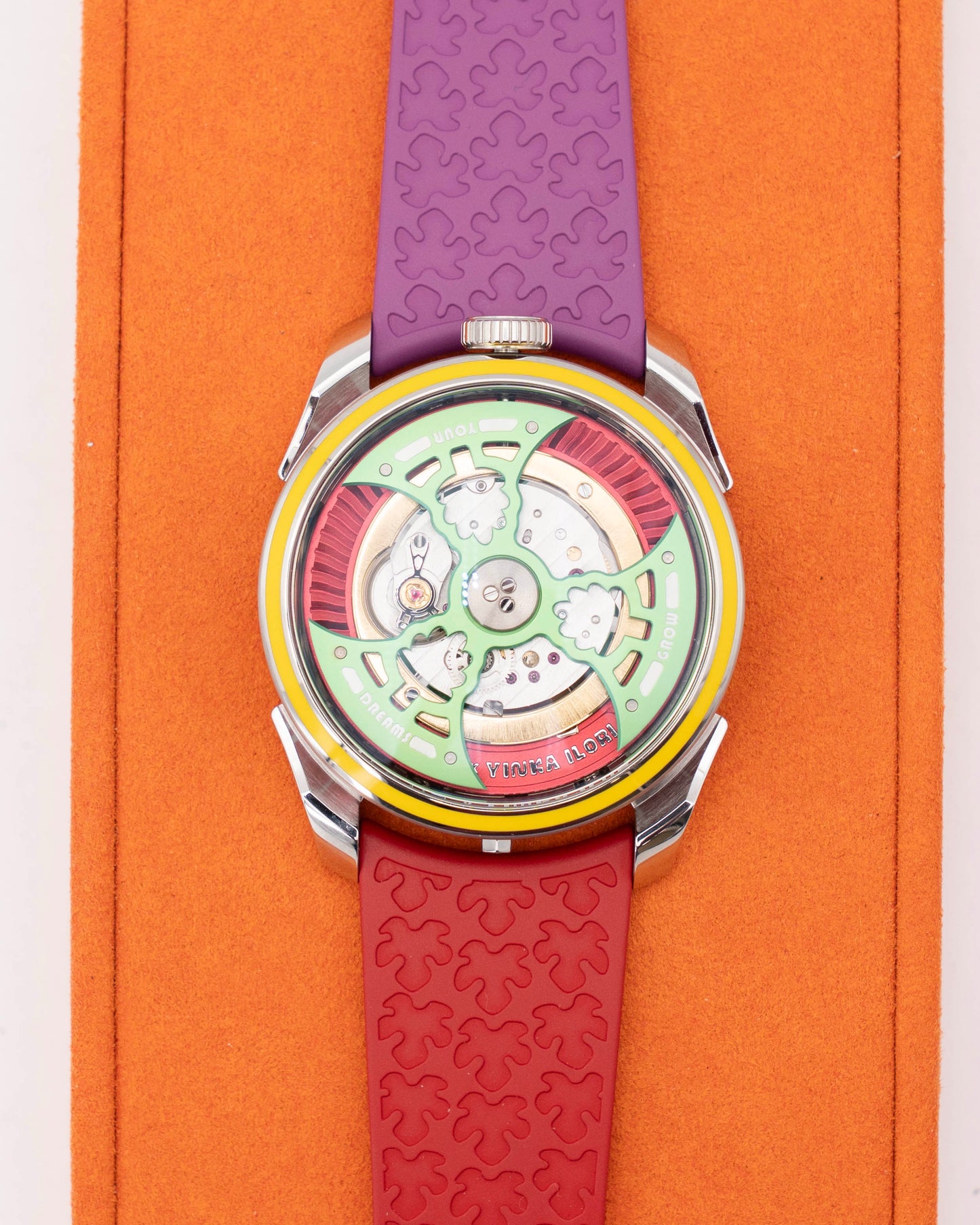 UNWORN MB&F M.A.D. Editions 1's "Yinka Ilori 42mm Nature Grow Your Dreams (1S)