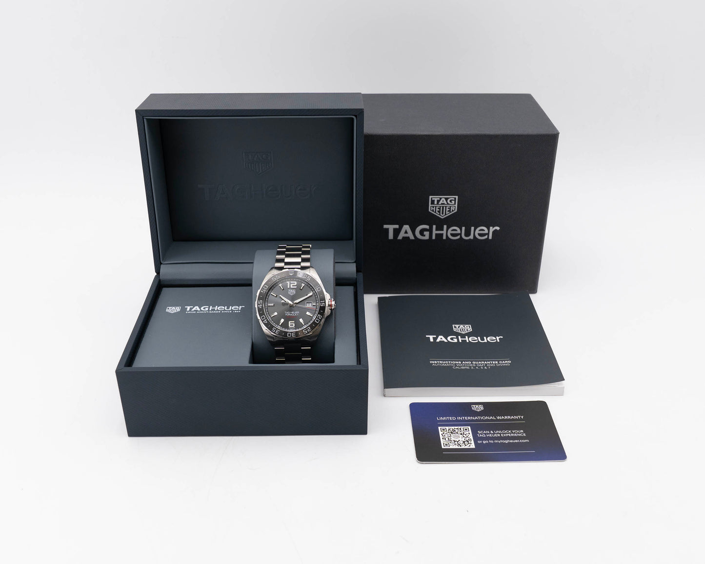 Tag Heuer Formula 1 43mm WAZ2011 Grey Dial Automatic Calibre 5