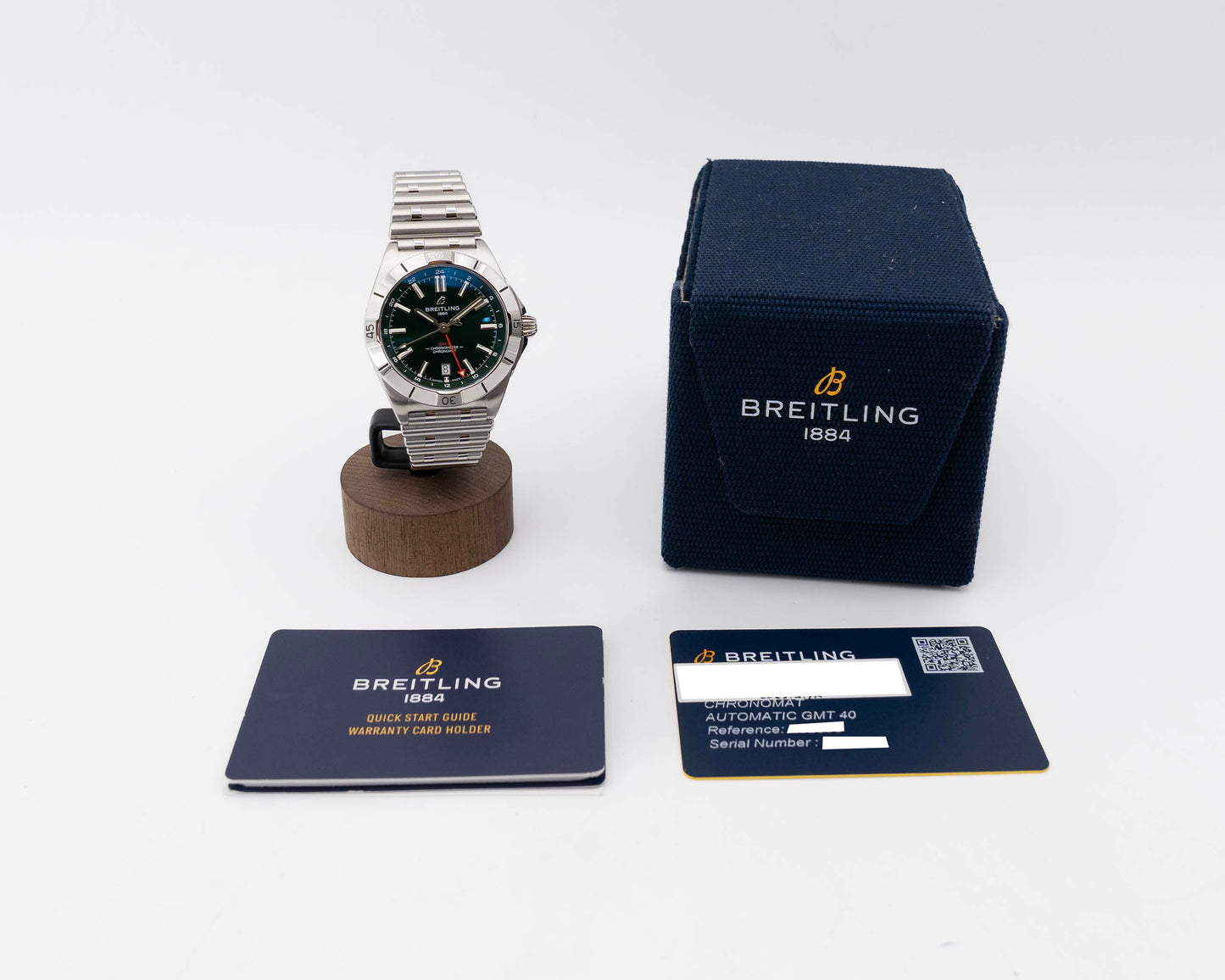 Breitling Chronomat GMT 40mm A32398 Green Dial