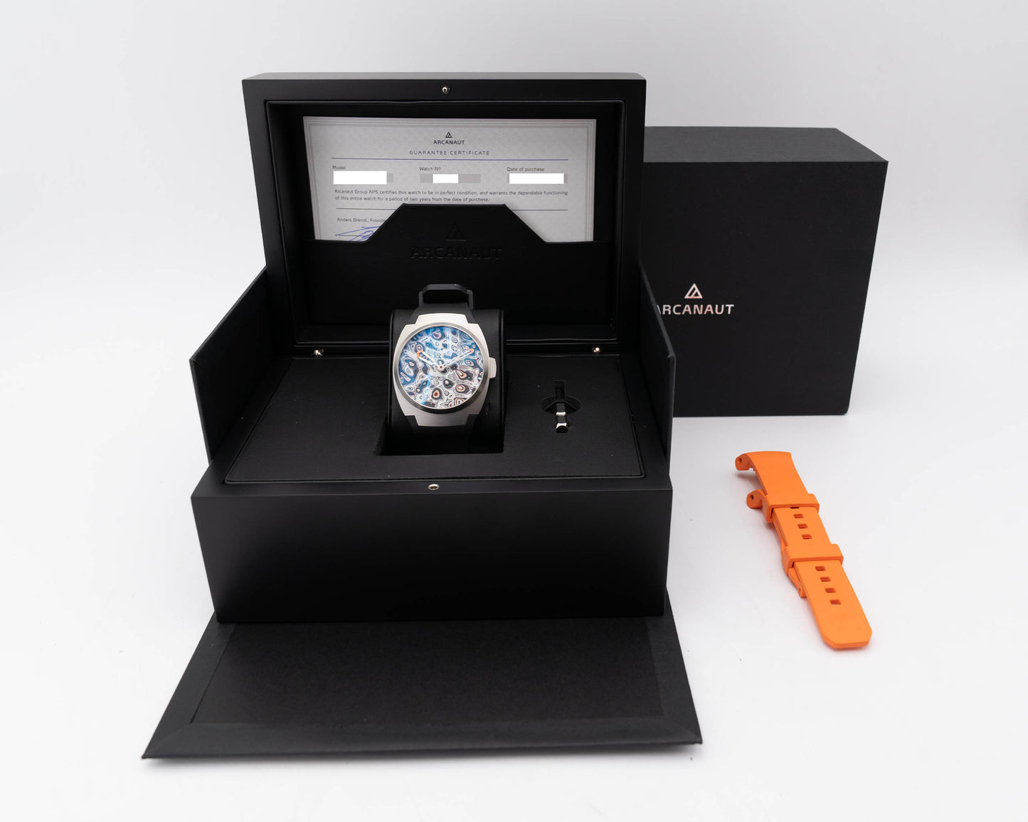 Arcanaut ARC II Fordite Dial ARCII-FD