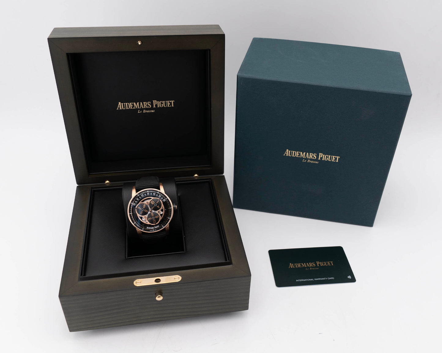 Audemars Piguet Code 11.59 41mm 15212NR Starwheel Rose Gold Black Dial