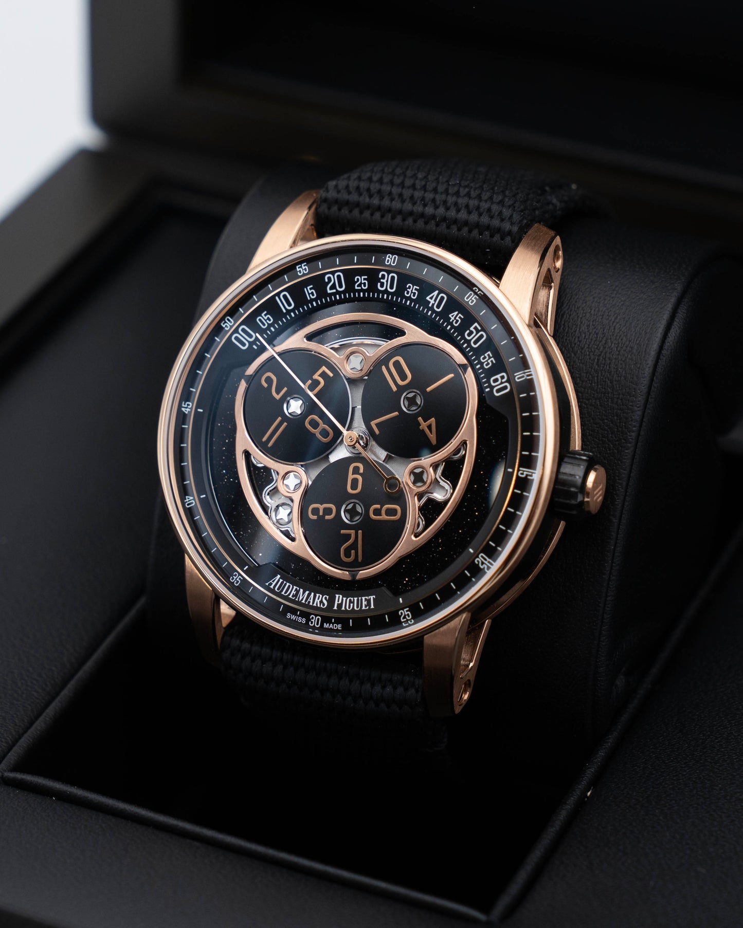 Audemars Piguet Code 11.59 41mm 15212NR Starwheel Rose Gold Black Dial