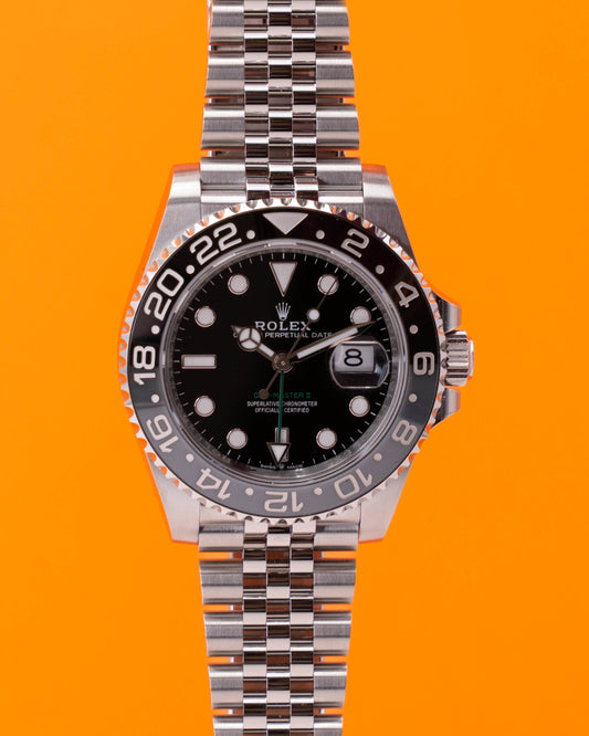 UNWORN Rolex GMT Master II 40mm 126710GRNR Bruce Wayne Jubilee 2026