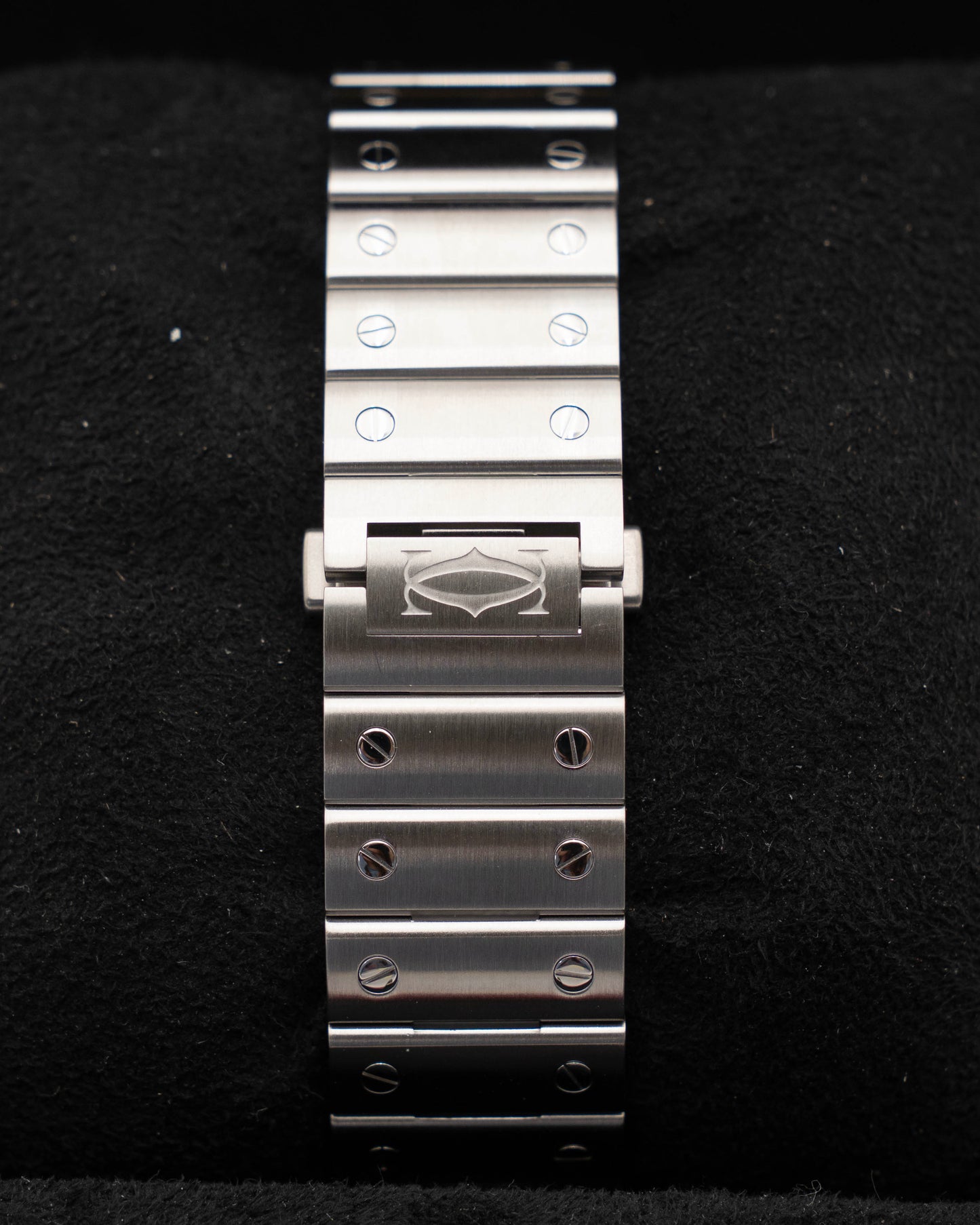 Cartier Santos Large 39.8mm WSSA0047 Blue Ceramic Bezel