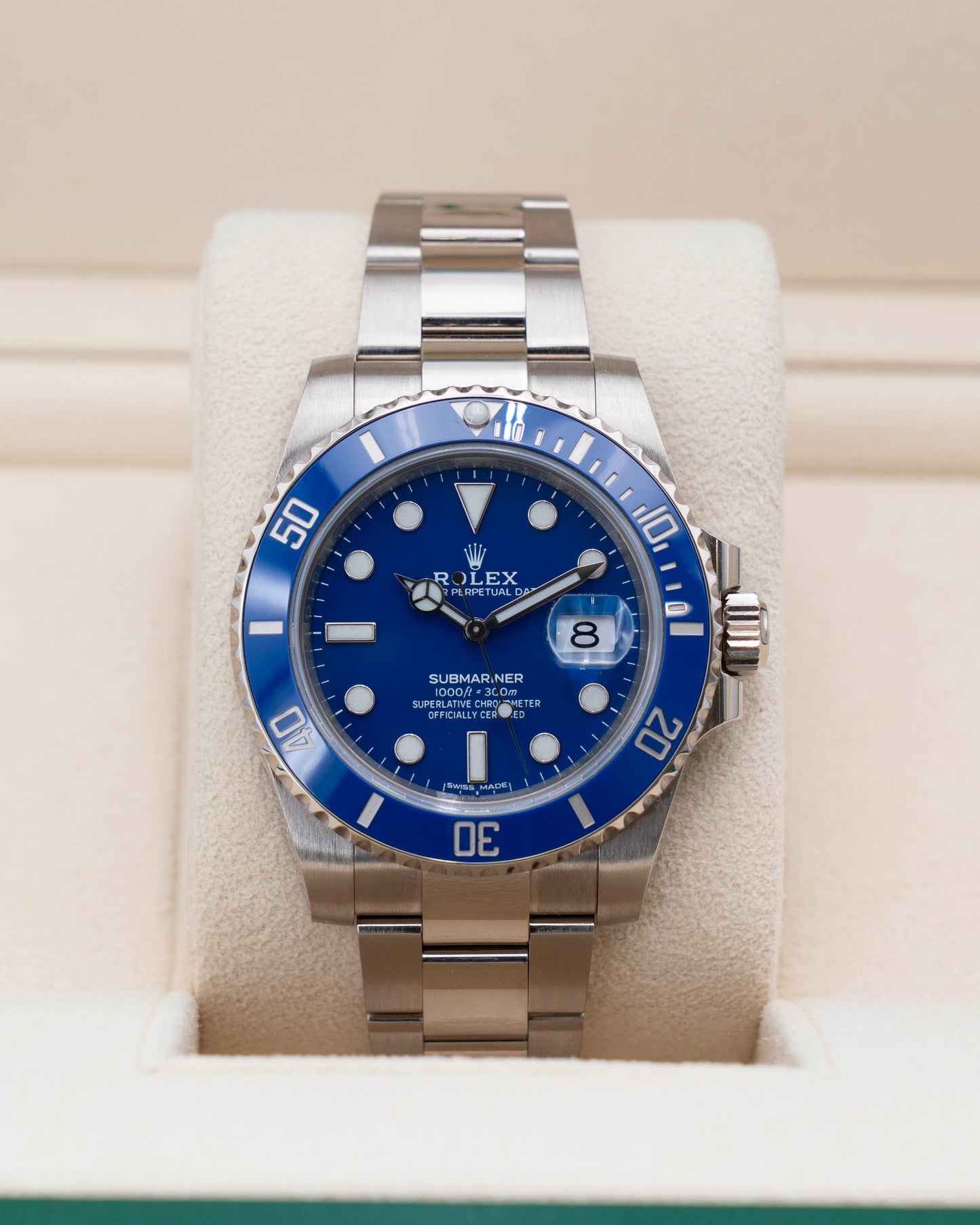 Rolex Submariner Date 40mm 116619LB Smurf 2020