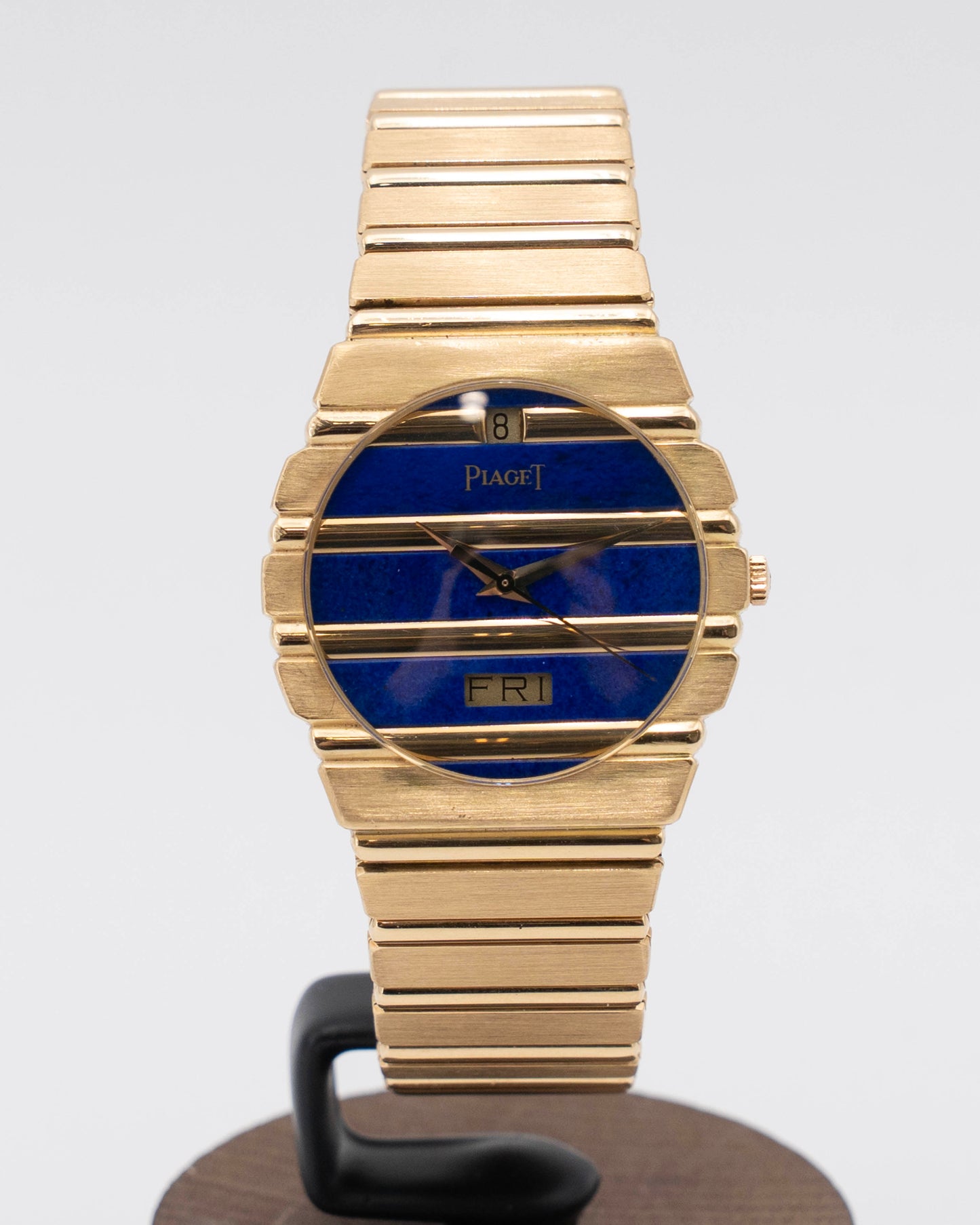 Lapis dial - Piaget classic polo 15562c701 32mm x 36mm 18K Gold