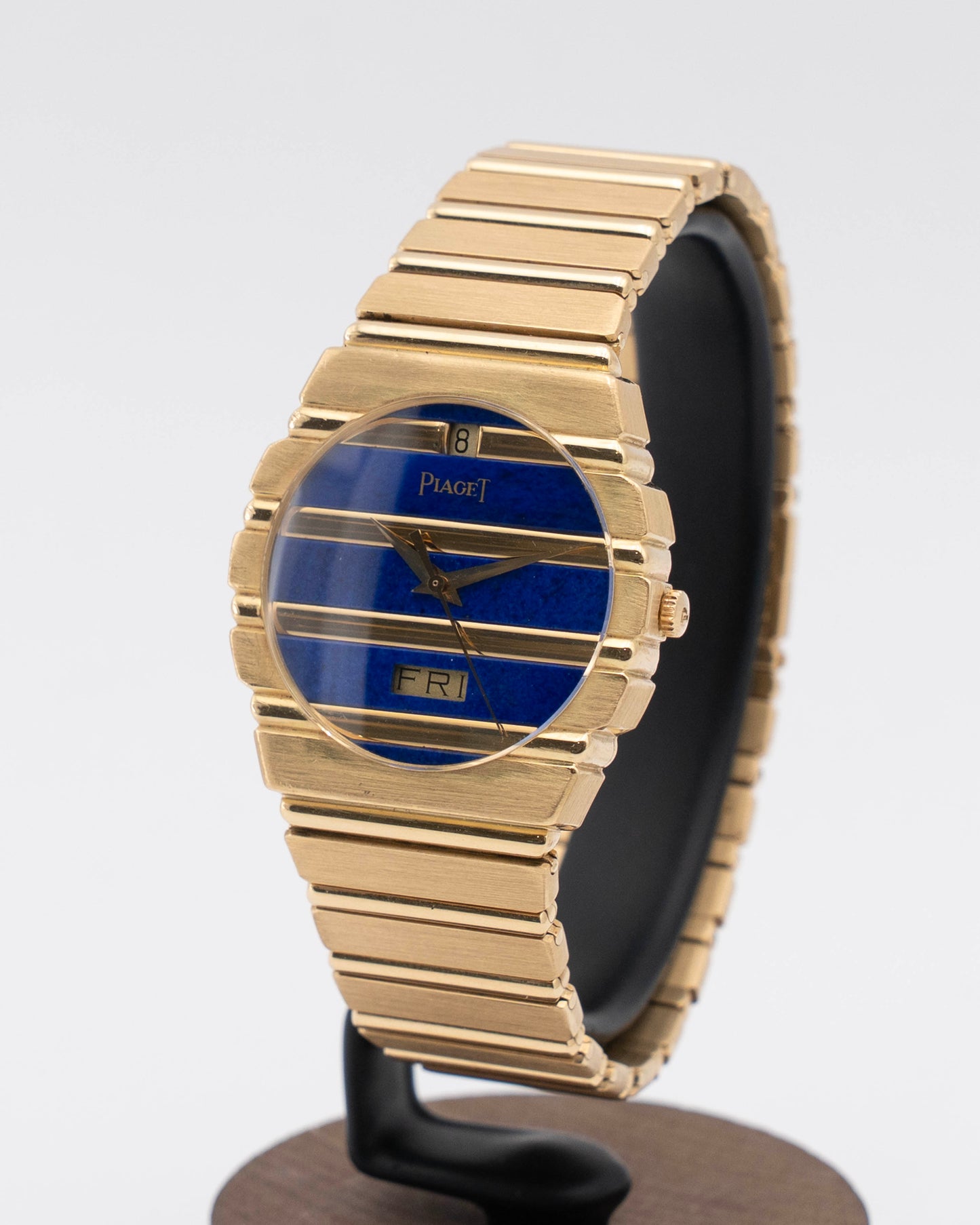 Lapis dial - Piaget classic polo 15562c701 32mm x 36mm 18K Gold