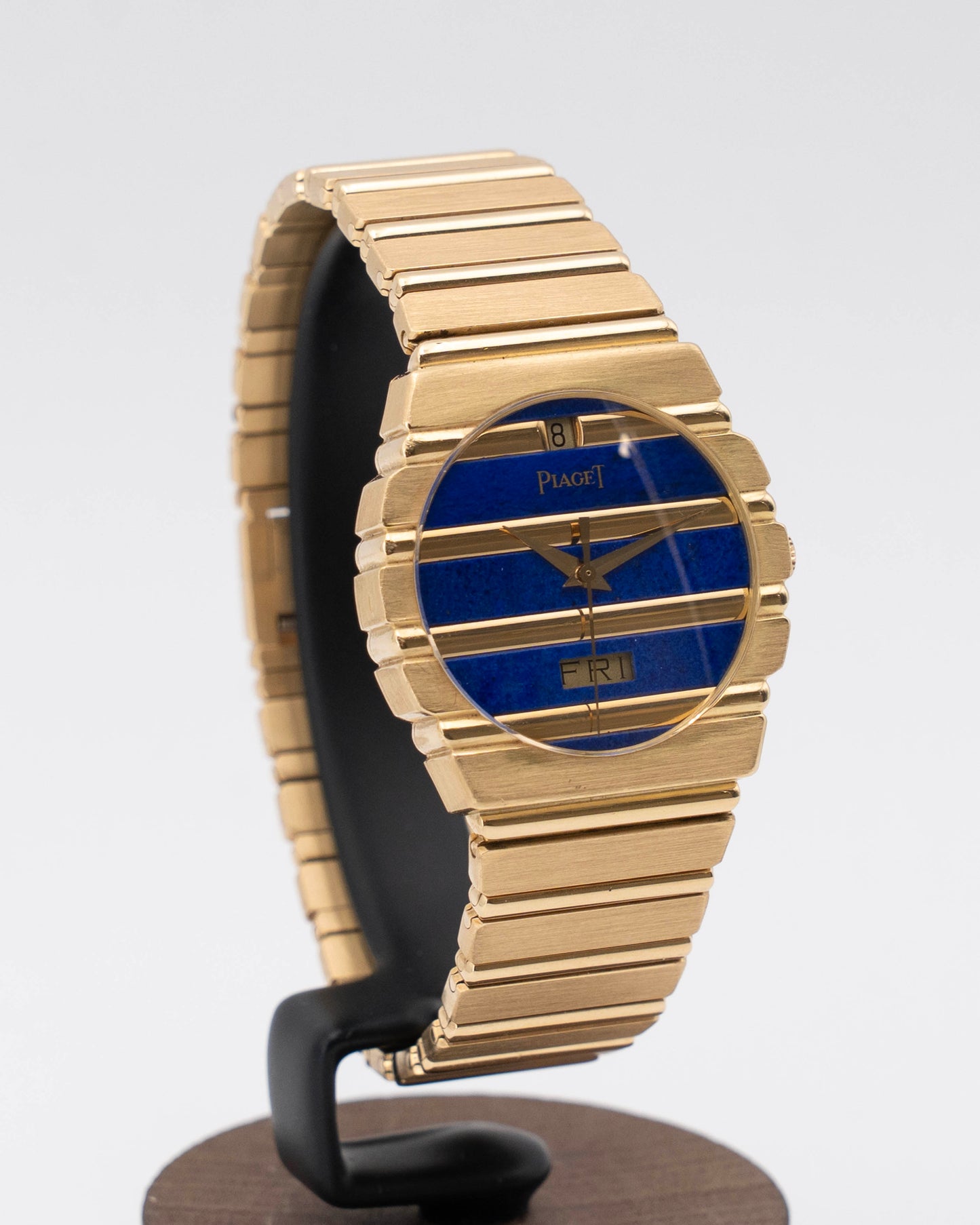 Lapis dial - Piaget classic polo 15562c701 32mm x 36mm 18K Gold