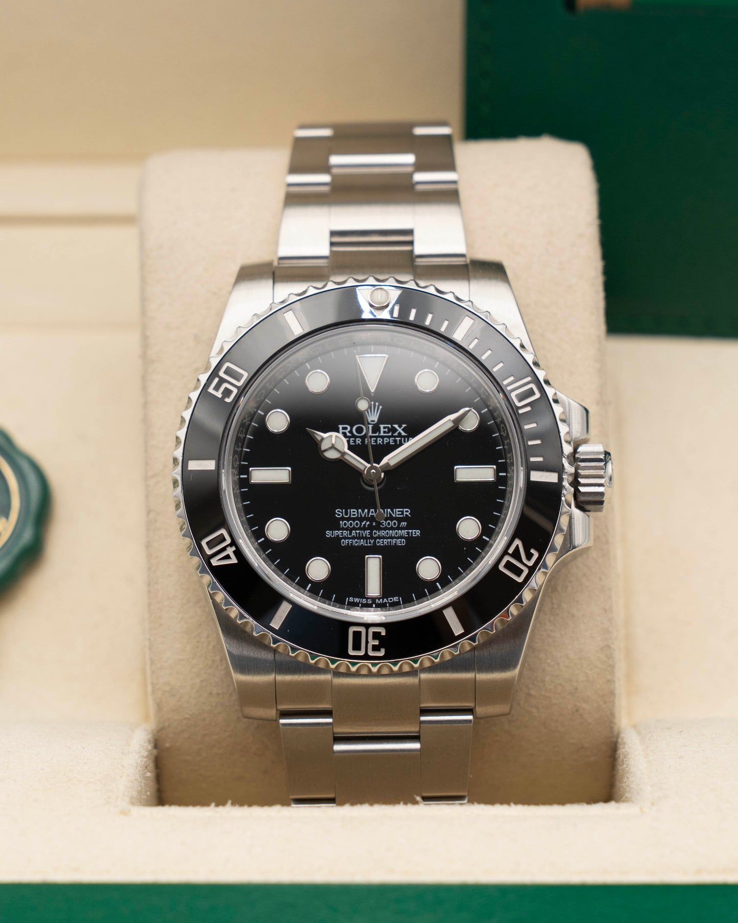 Rolex Submariner 114060 40mm No-Date Black ceramic 2019