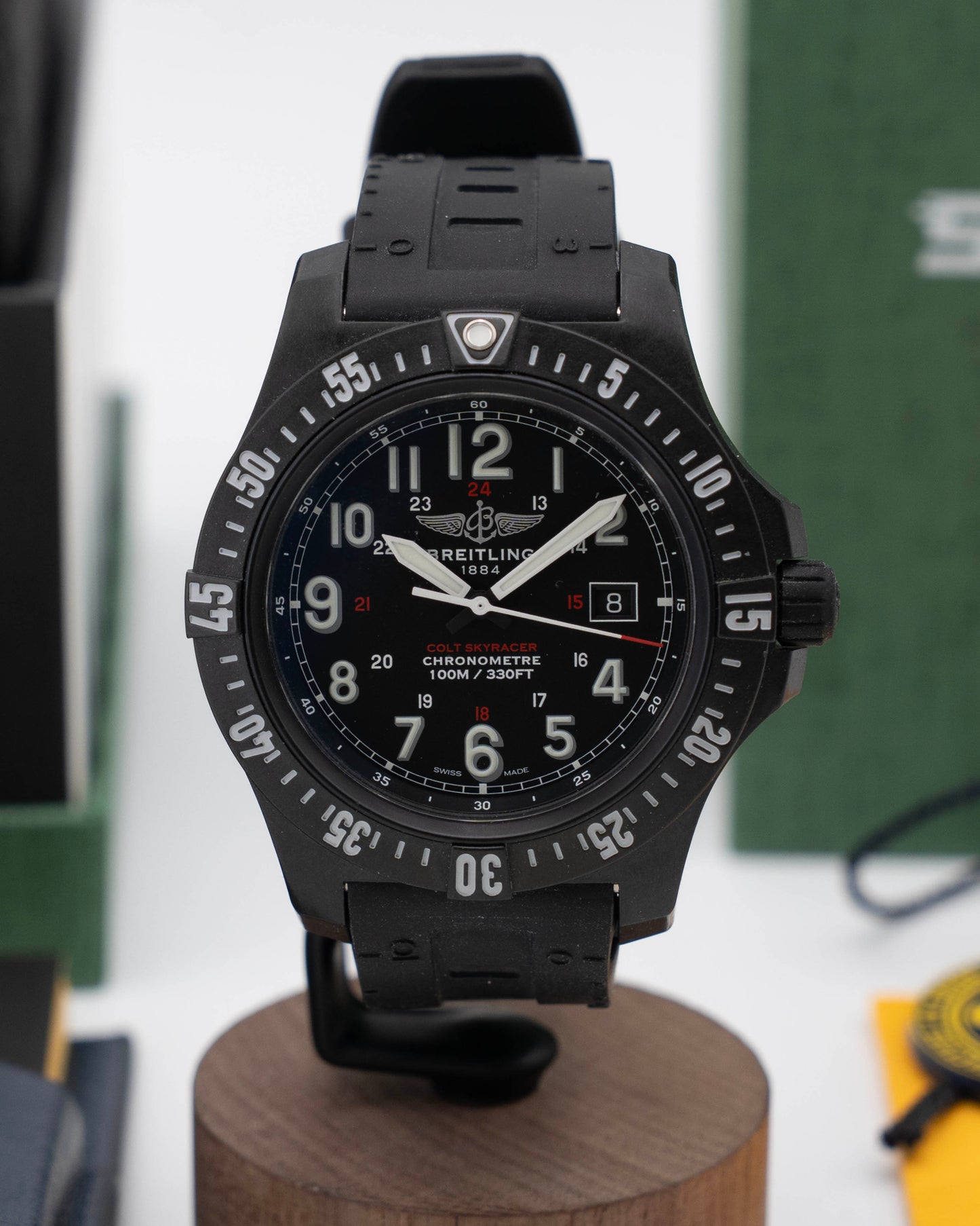 Breitling Colt Skyracer 45mm X74320 Black Titaplast Quartz