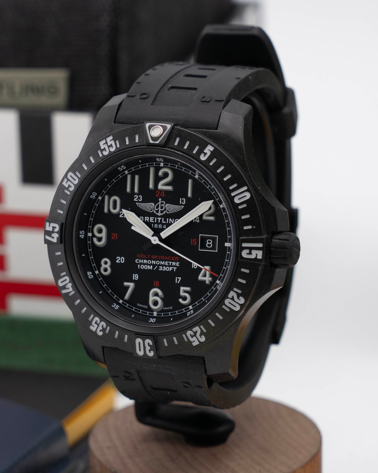 Breitling Colt Skyracer 45mm X74320 Black Titaplast Quartz
