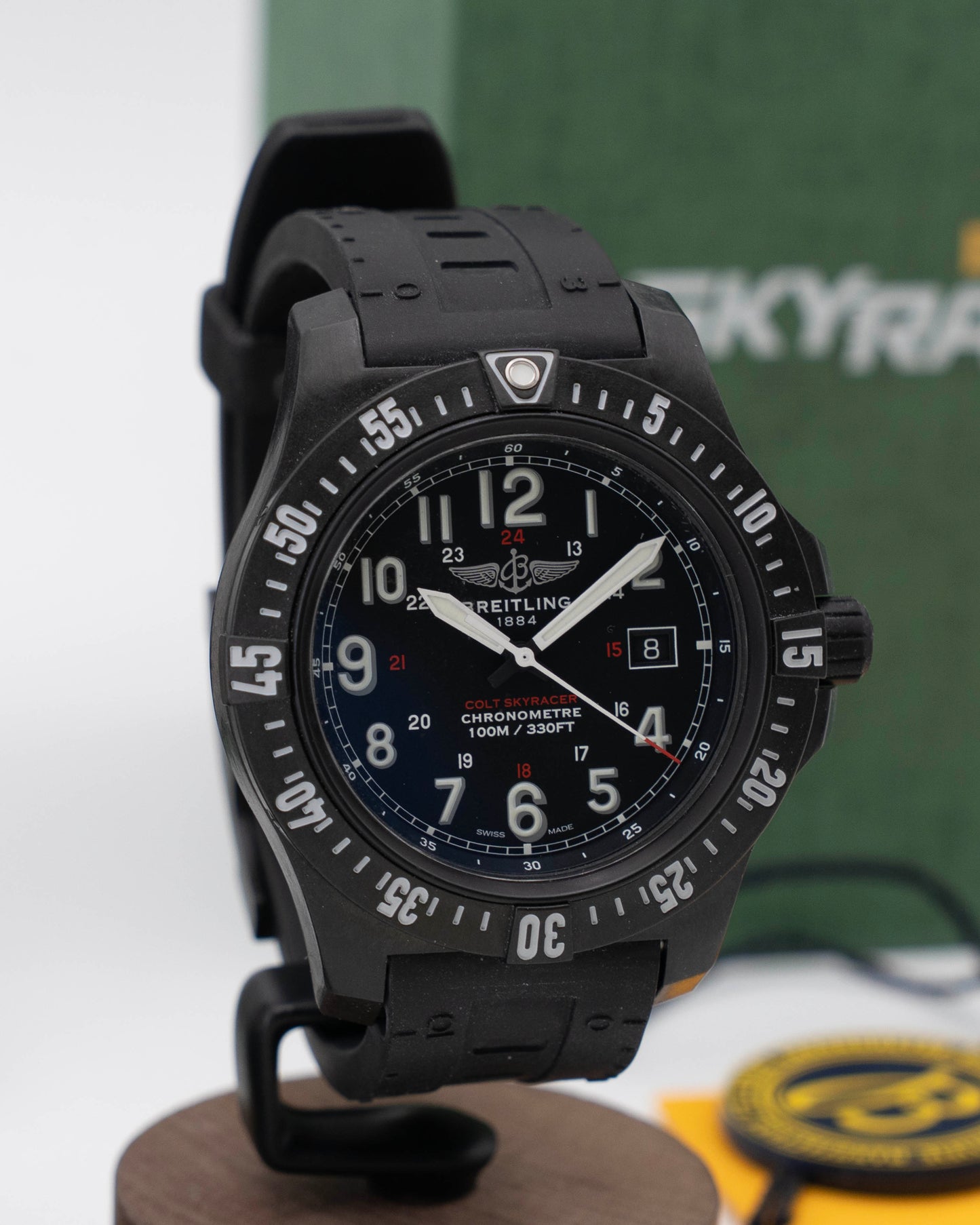 Breitling Colt Skyracer 45mm X74320 Black Titaplast Quartz